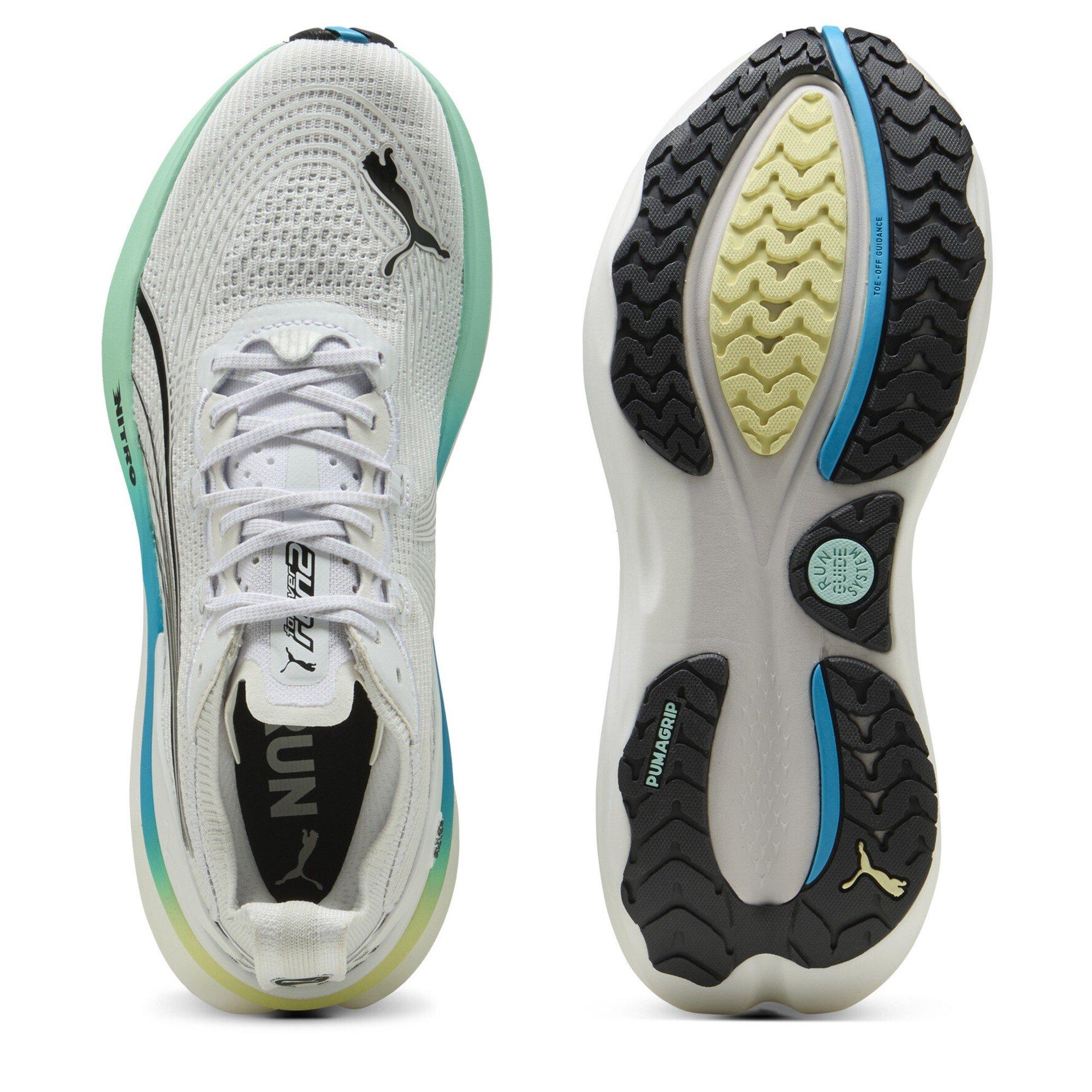 Puma White-Sp - Puma - Men's Foreverrun Nitro 2 Everyday Stable Road Running Shoes - 3