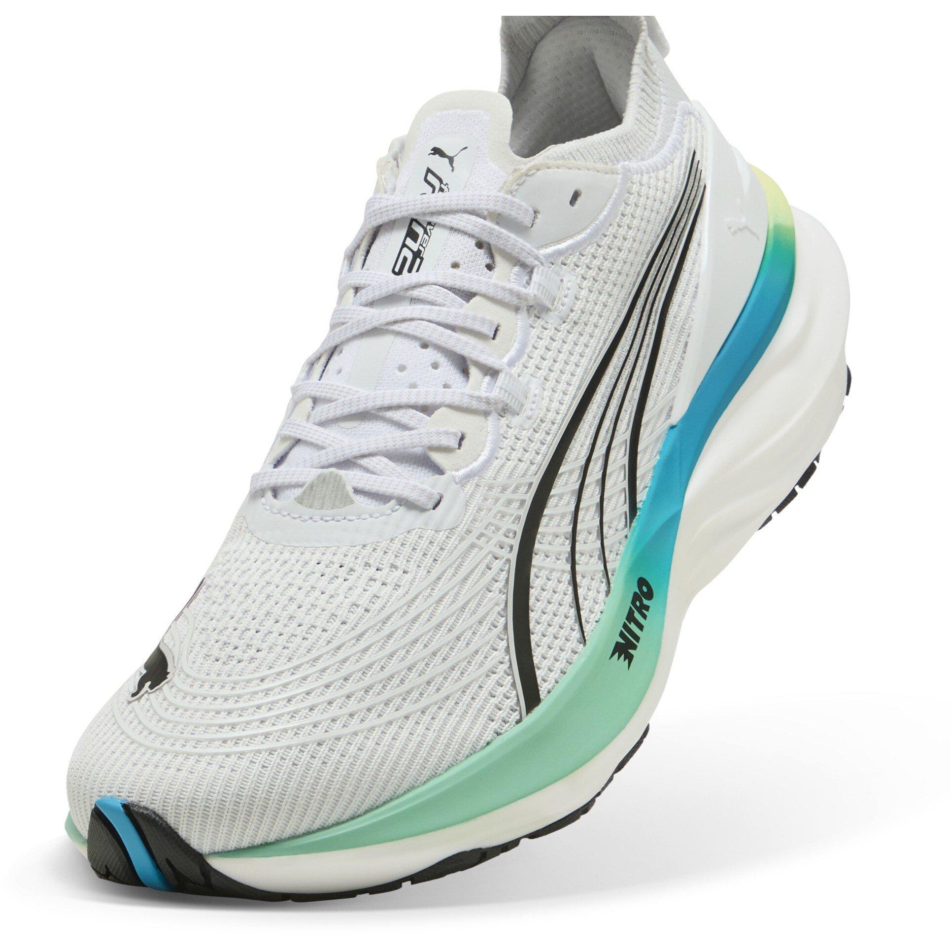 Puma White-Sp - Puma - Men's Foreverrun Nitro 2 Everyday Stable Road Running Shoes - 6
