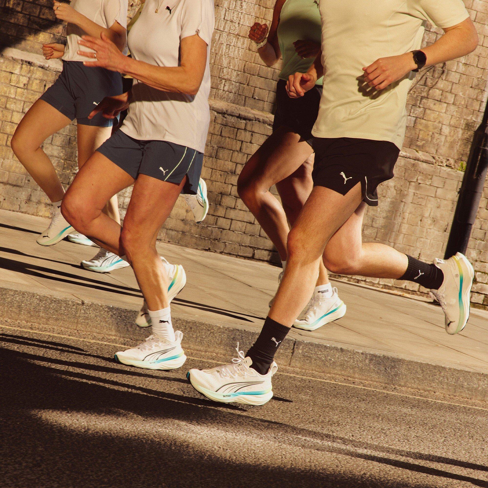 Puma White-Sp - Puma - Men's Foreverrun Nitro 2 Everyday Stable Road Running Shoes - 7