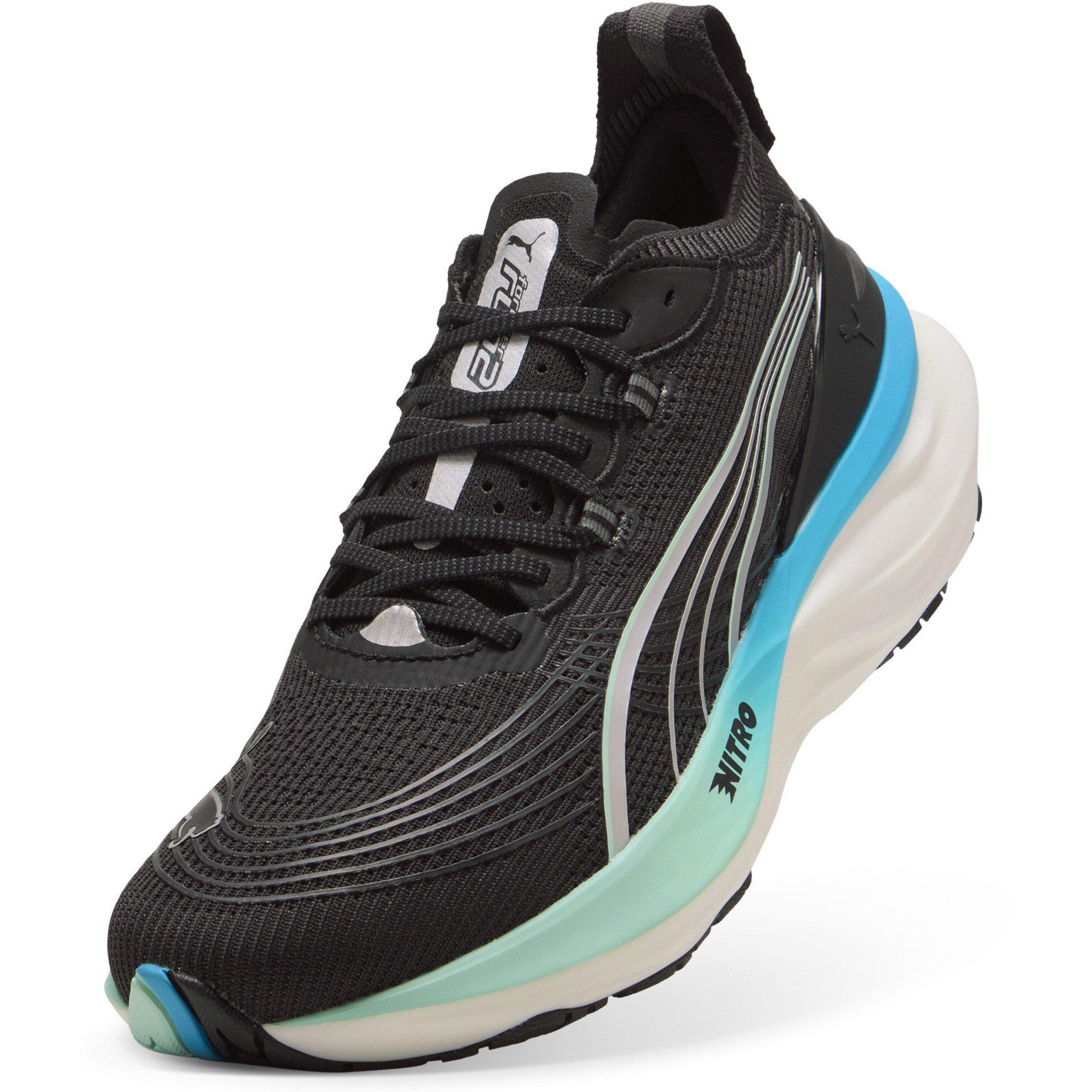 Puma Black-Sp - Puma - Men's Foreverrun Nitro 2 Everyday Stable Road Running Shoes - 6