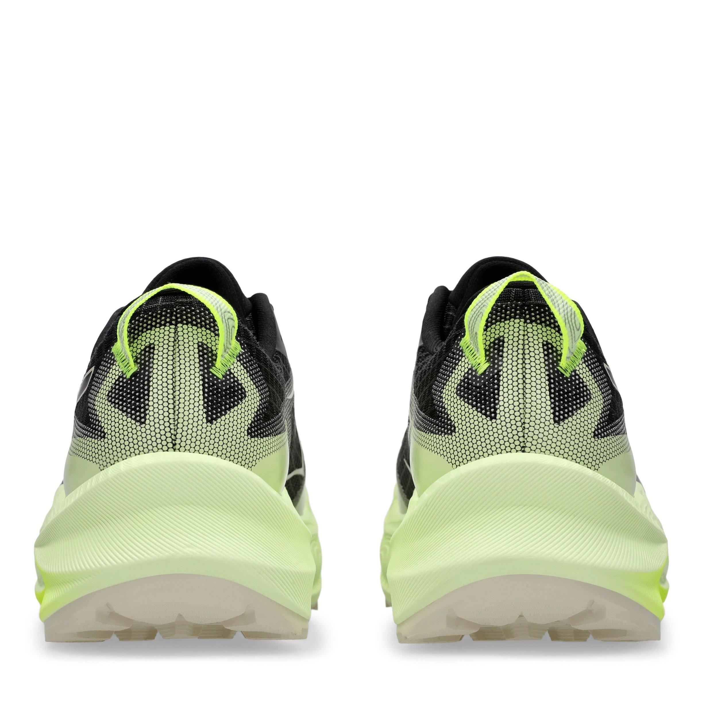 ZWART/HAVENMEEL - Asics - Trabuco Max Off-Road Trail Running Shoes - 7