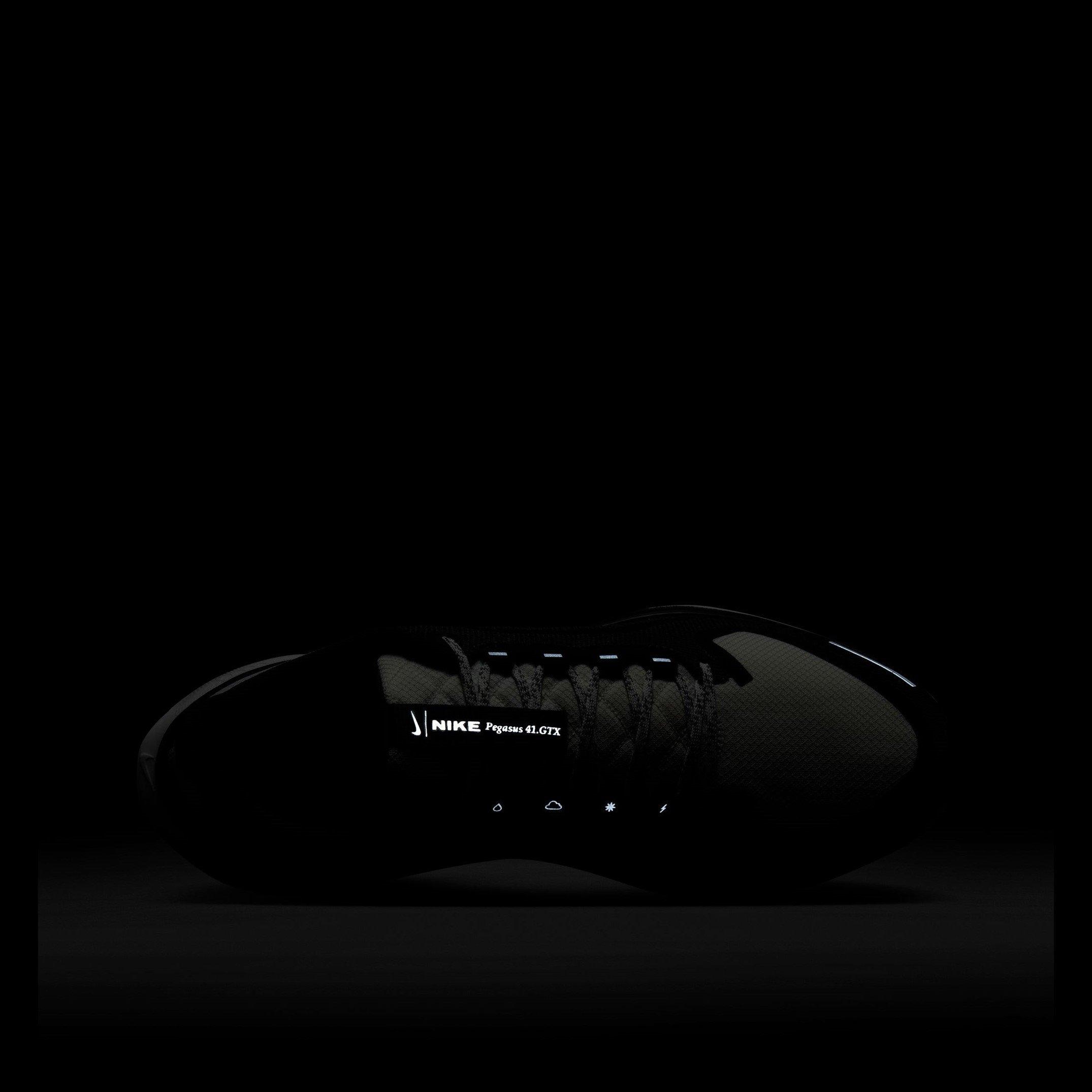 Schwarz/Weiß - Nike - Pegasus 41 Gore-Tex Men's Waterproof Road Running Shoes Mens - 10