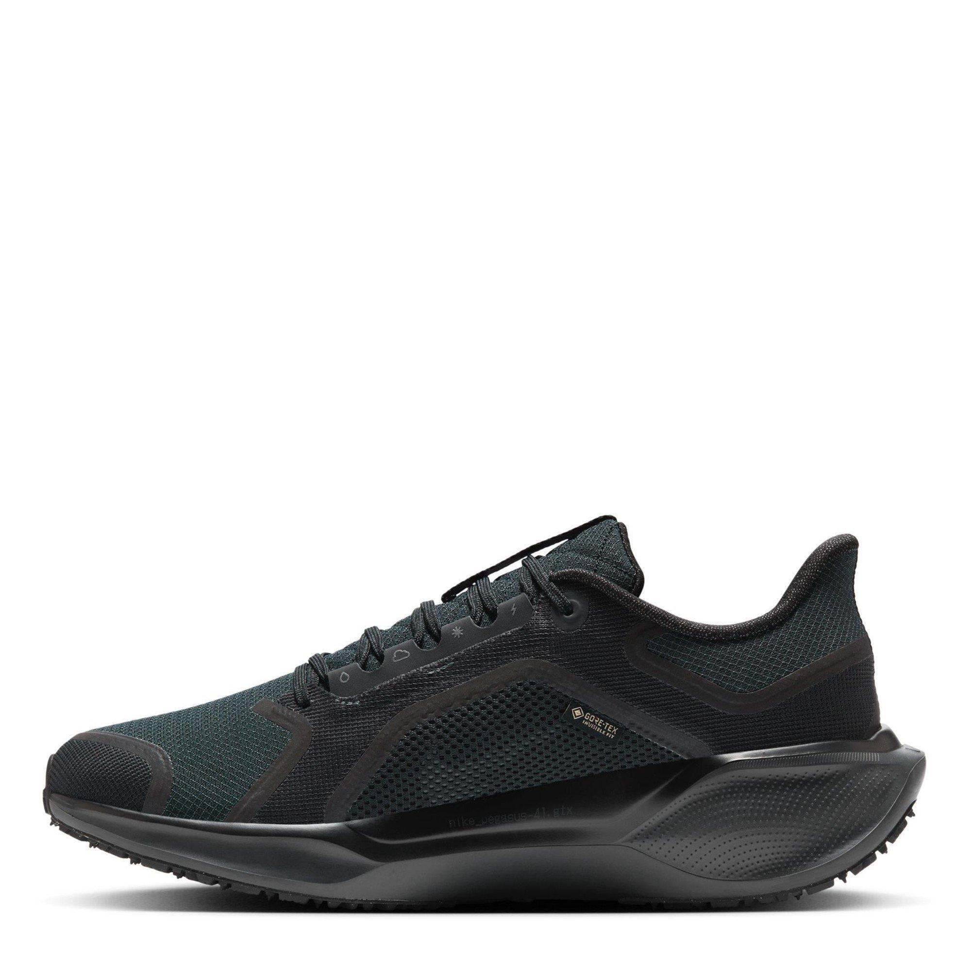 Black/Black - Nike - Pegasus 41 Gore-Tex Men's Waterproof Road Running Shoes Mens - 2