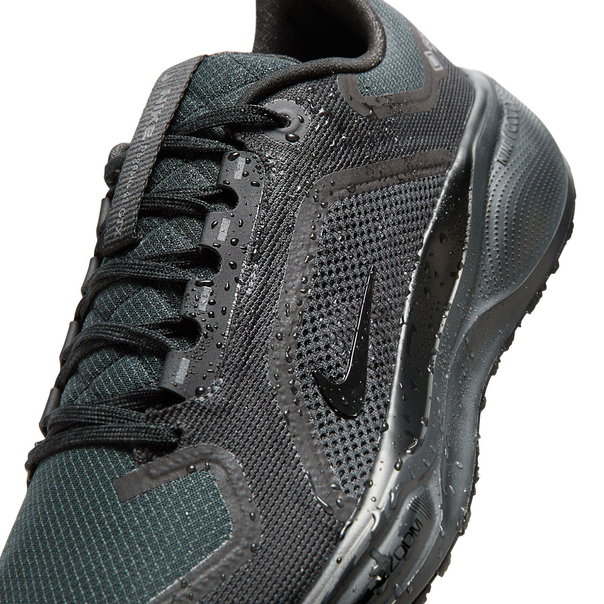 Black/Black - Nike - Pegasus 41 Gore-Tex Men's Waterproof Road Running Shoes Mens - 11