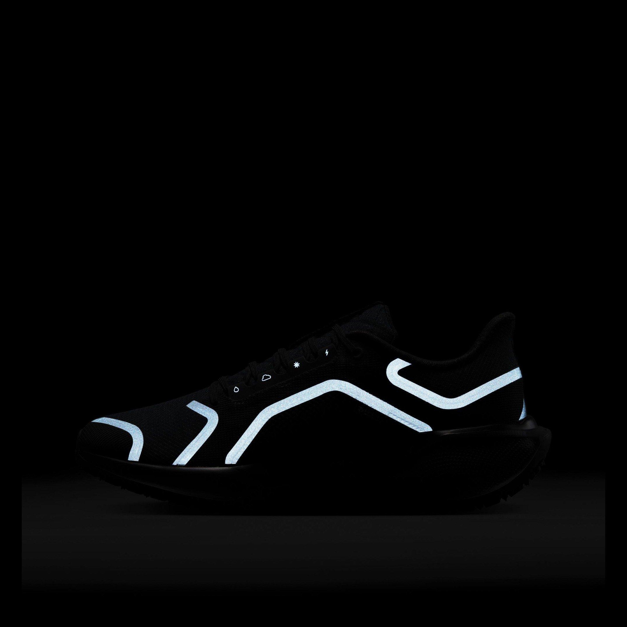 Black/Black - Nike - Pegasus 41 Gore-Tex Men's Waterproof Road Running Shoes Mens - 15