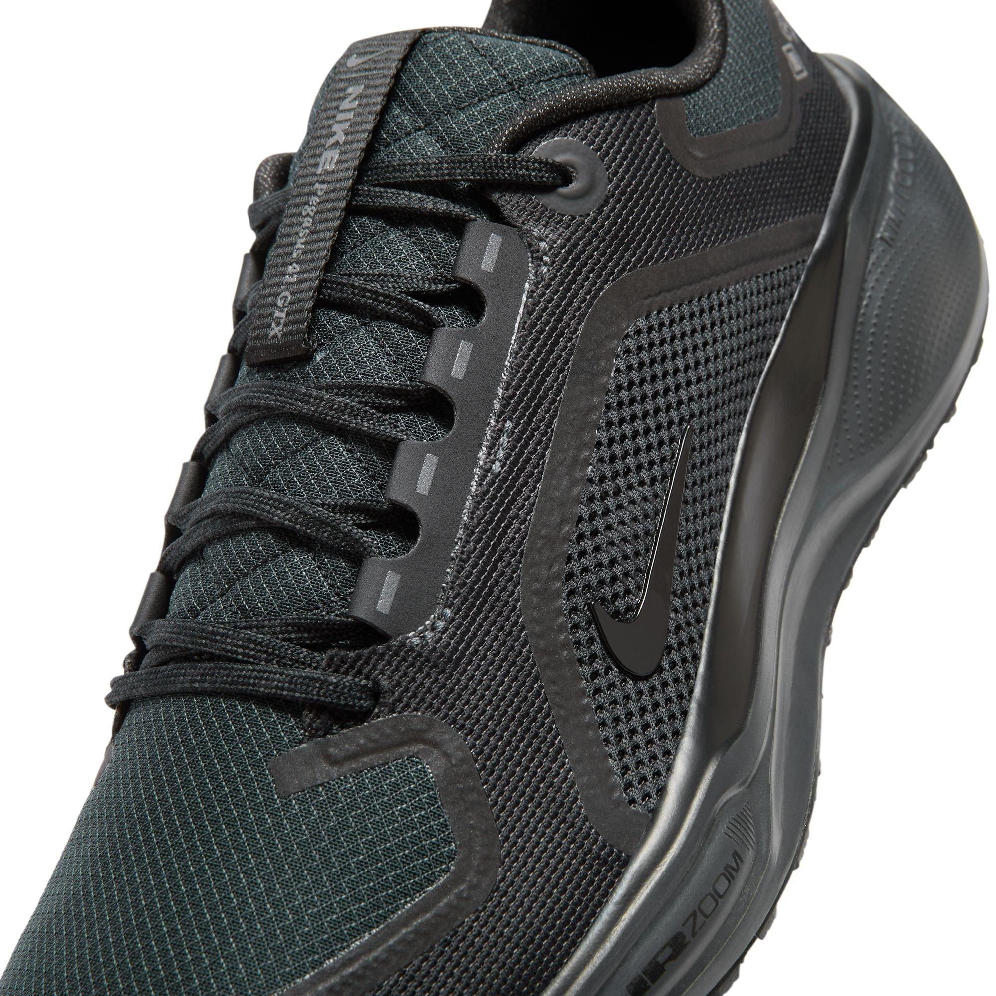 Black/Black - Nike - Pegasus 41 Gore-Tex Men's Waterproof Road Running Shoes Mens - 9