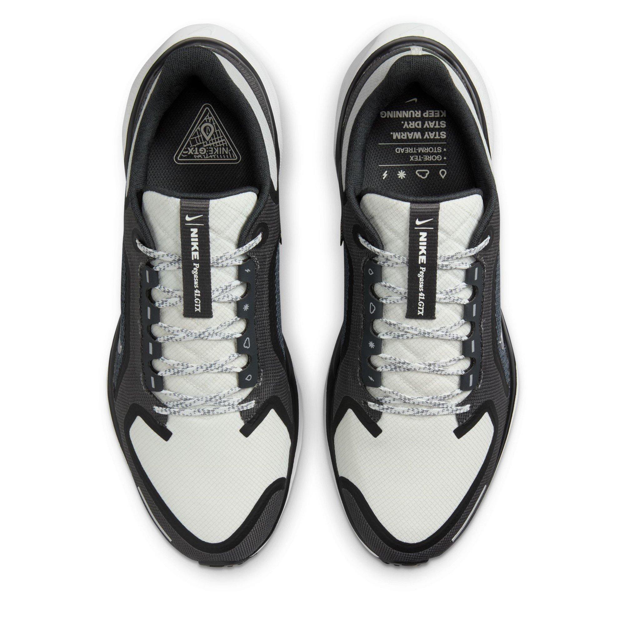 Zwart/Wit - Nike - Pegasus 41 Gore-Tex Men's Waterproof Road Running Shoes Mens - 6