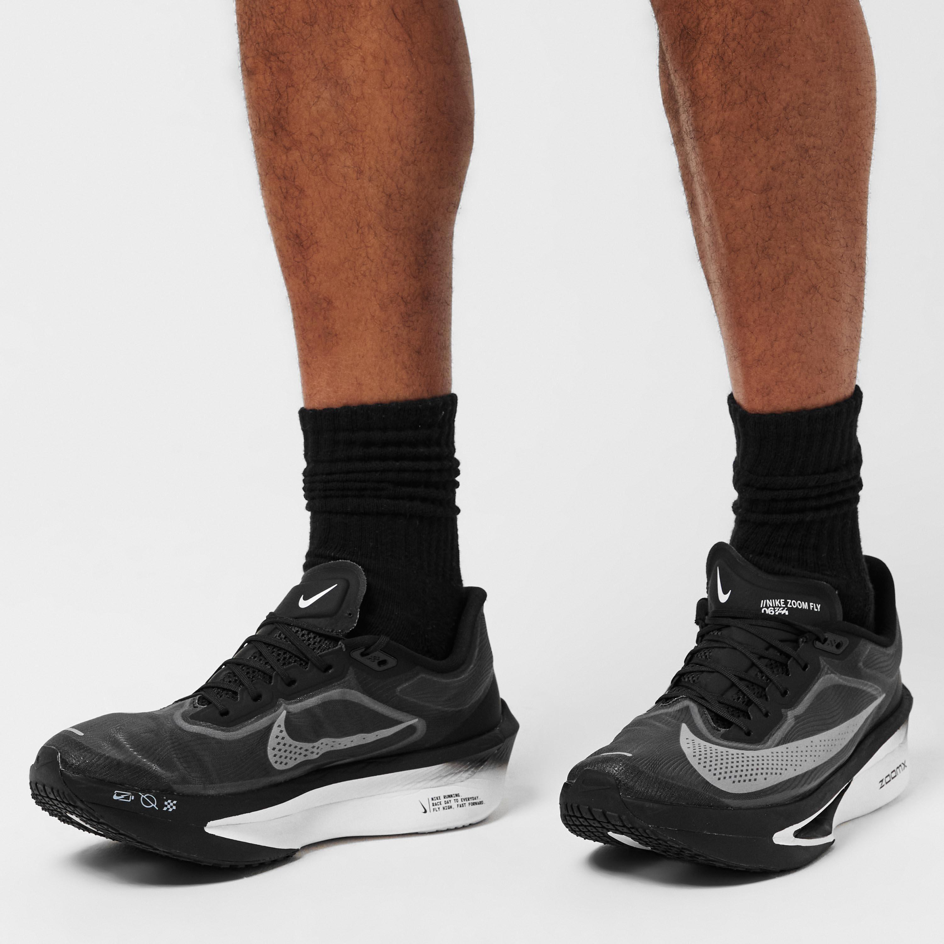 Schwarz/Weiß - Nike - Zoom Fly 6 Road Running Shoes Mens - 3