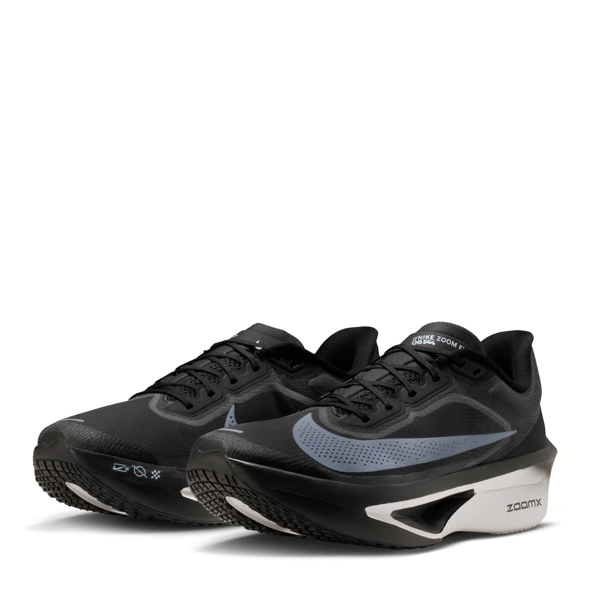 Schwarz/Weiß - Nike - Zoom Fly 6 Road Running Shoes Mens - 5