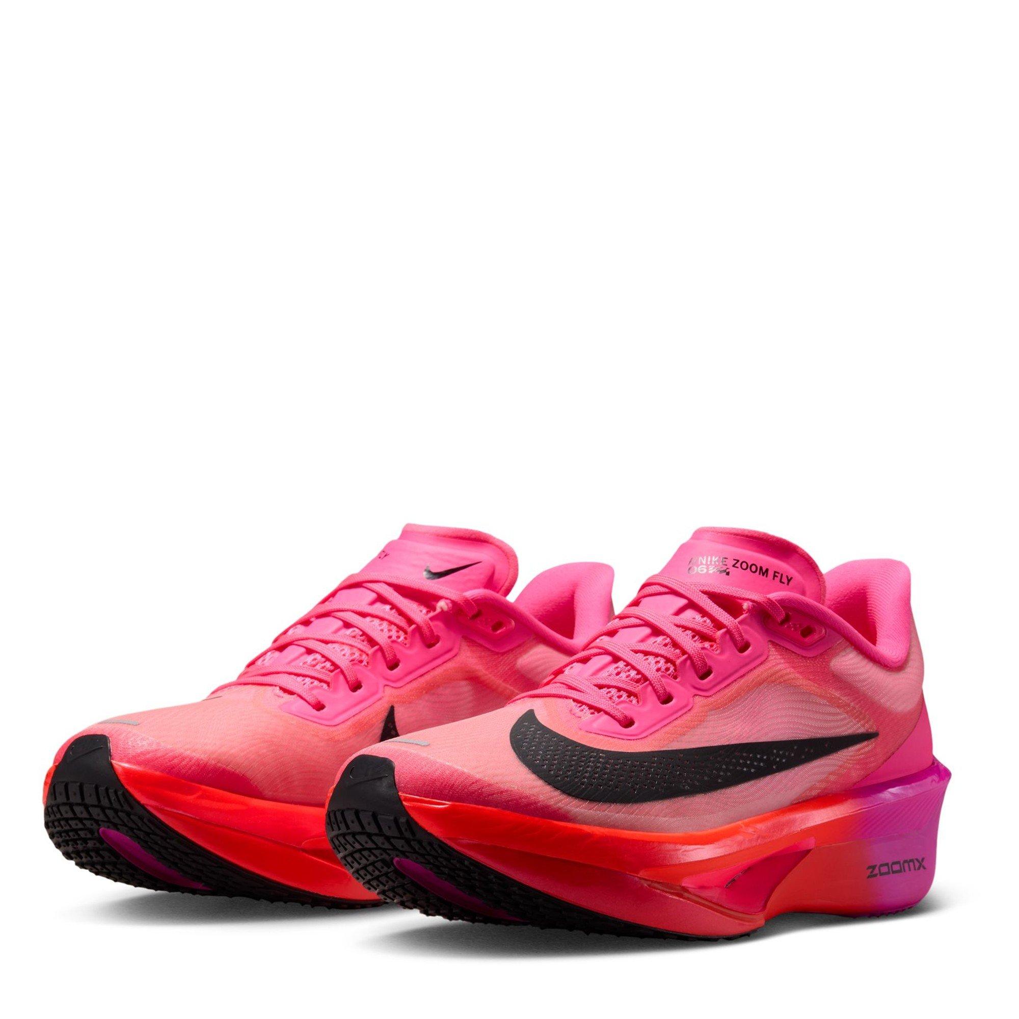 Pink/Black - Nike - Zoom Fly 6 Road Running Shoes Womens - 4