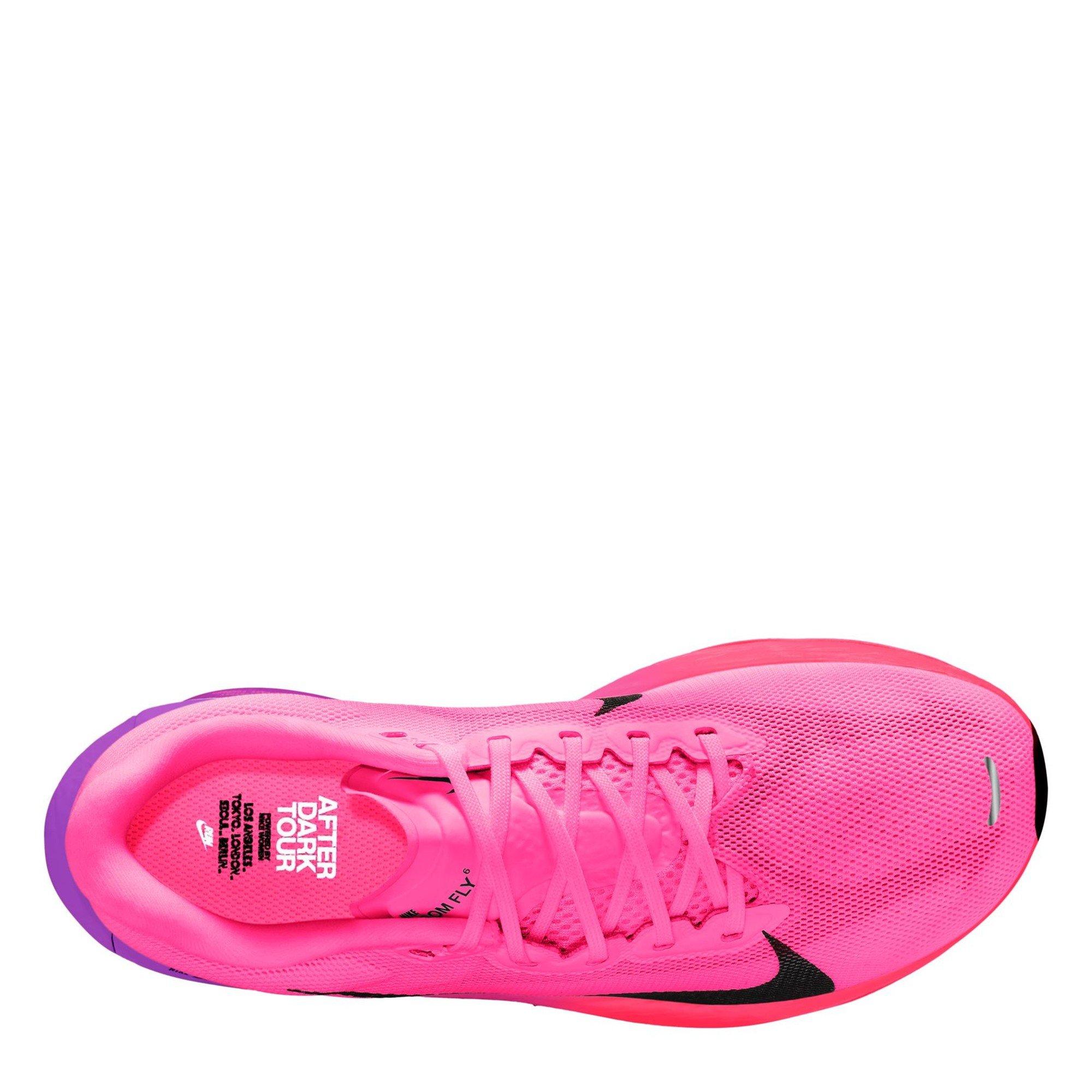 Pink/Black - Nike - Zoom Fly 6 Road Running Shoes Womens - 9