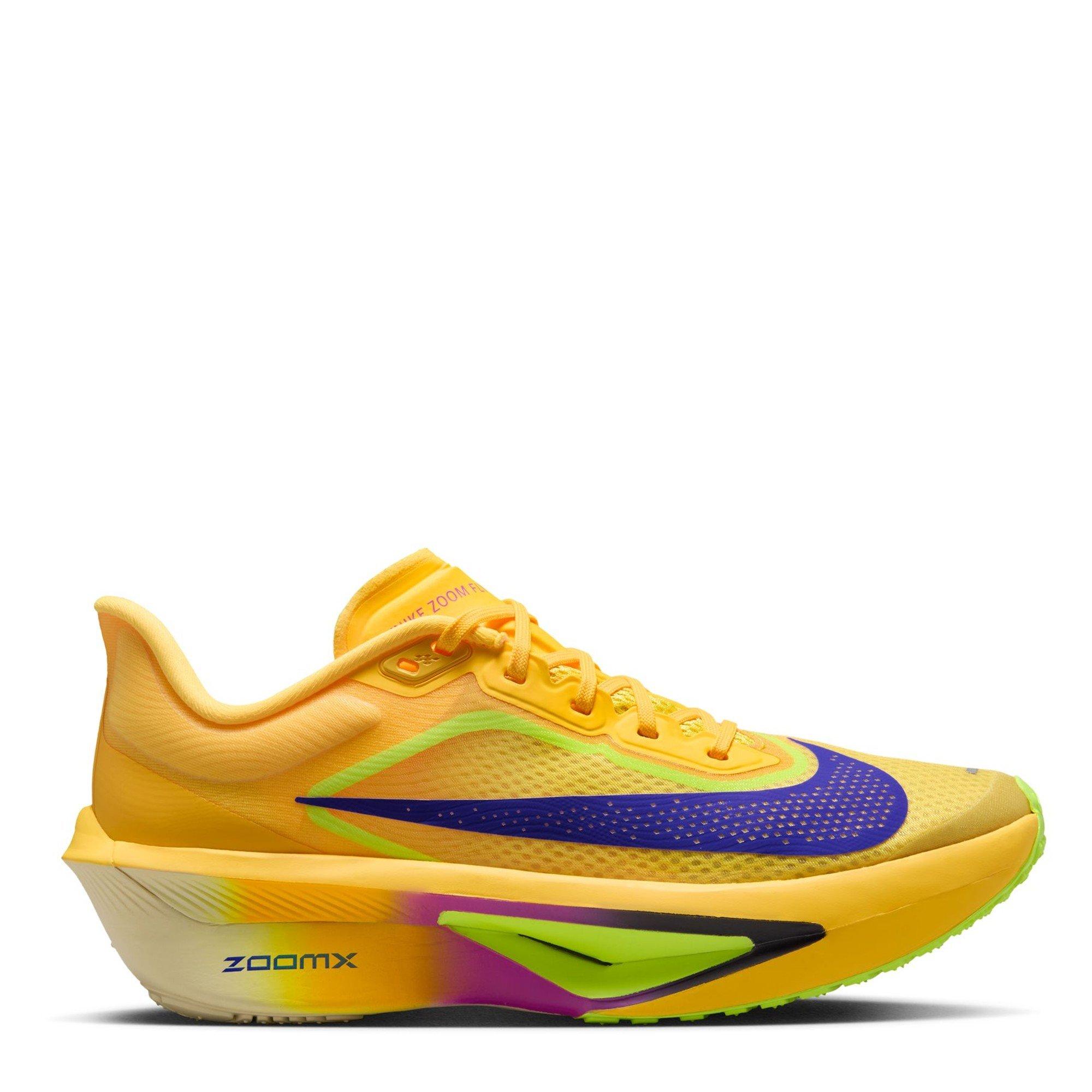 Nike Women's Zoom Fly 6 Road Running Shoes - Citron Pulse - 5 (38.5)