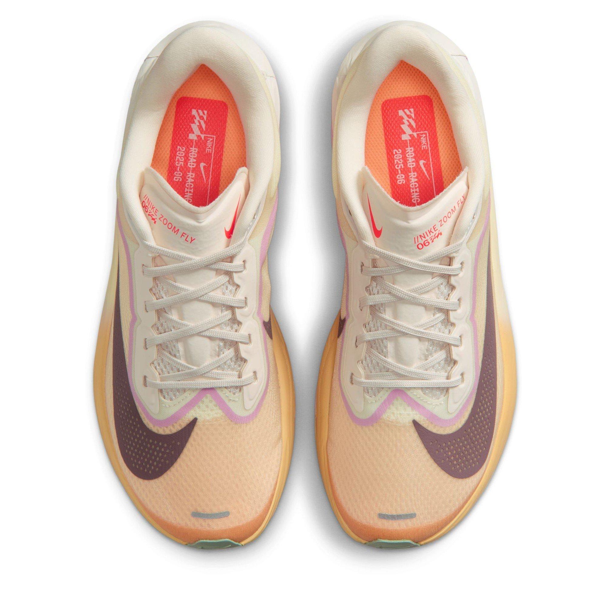 Sail/Orange - Nike - Zoom Fly 6 Road Running Shoes Womens - 6