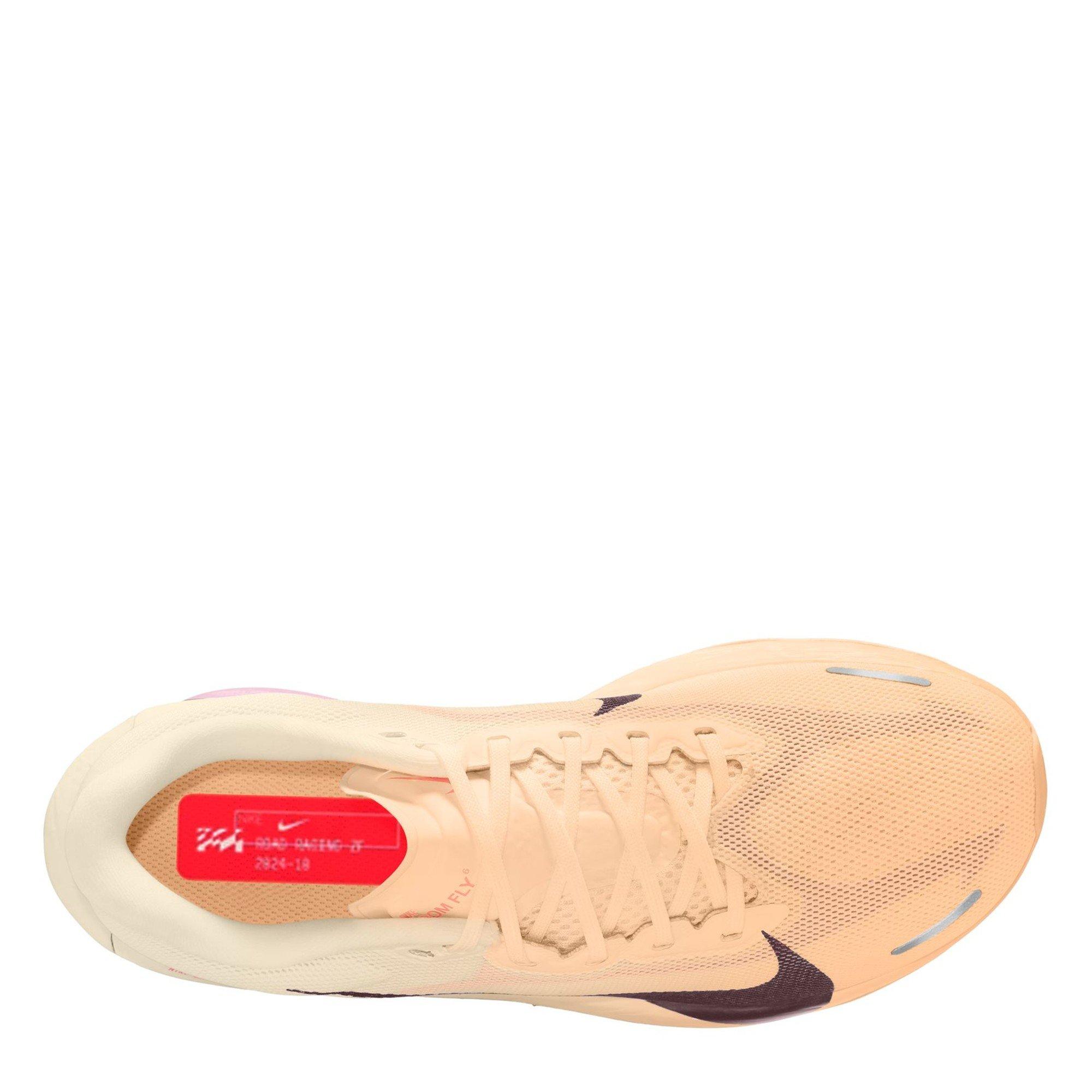 Sail/Orange - Nike - Zoom Fly 6 Road Running Shoes Womens - 9