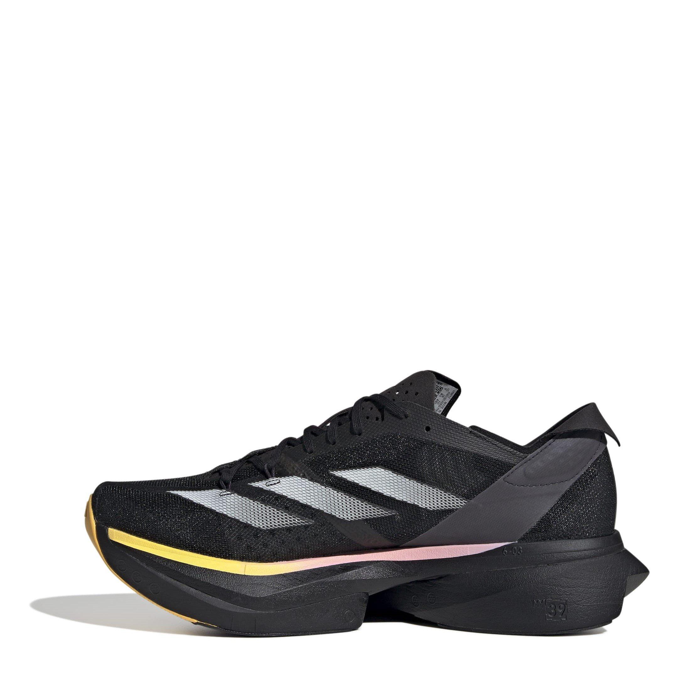 Black/Met/Spark - adidas - Adizero Adios Pro 3 M Road Running Shoes Unisex Kids - 2