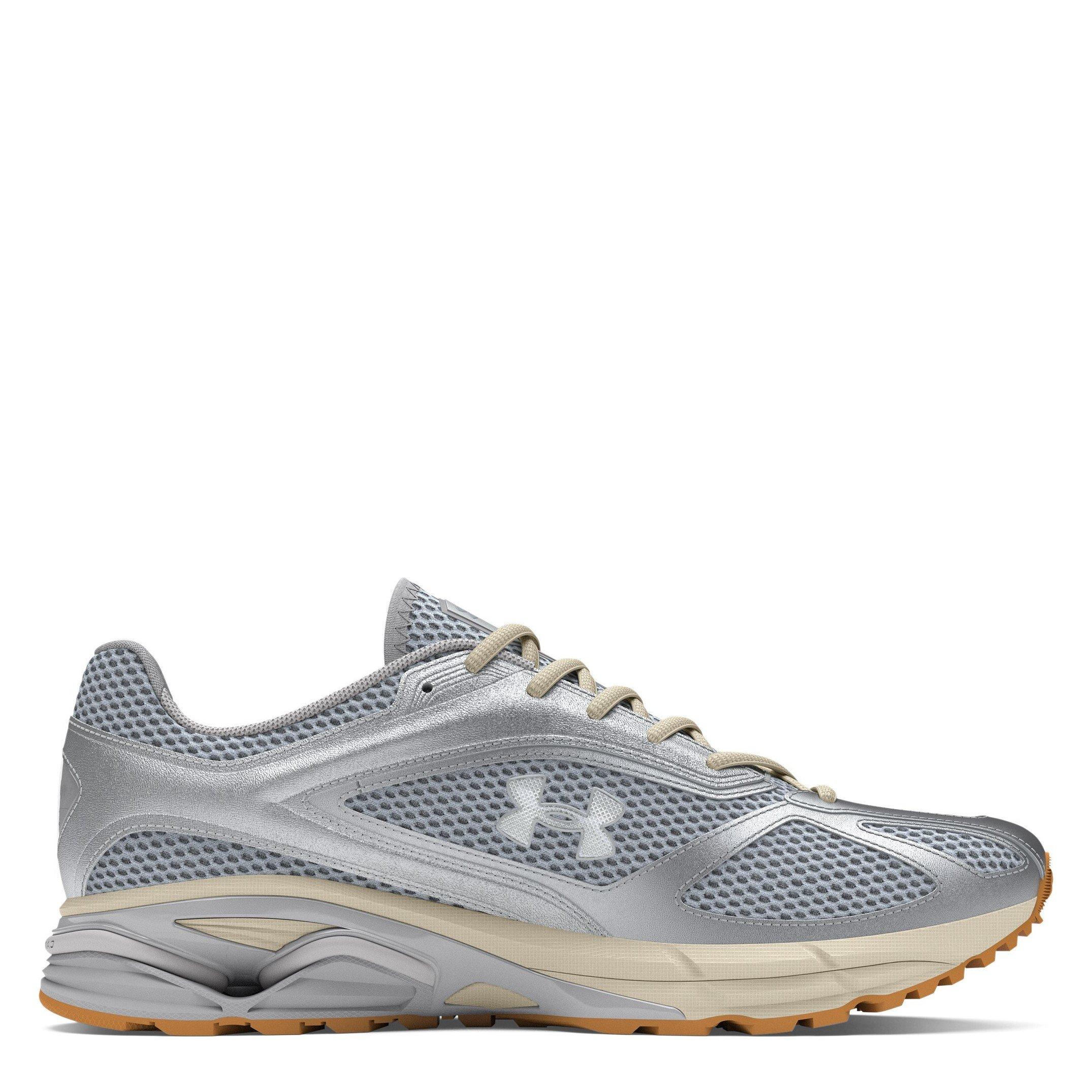 Grå - Under Armour - Kids' Hovr Apparition Everyday Neutral Road Running Shoes - 6