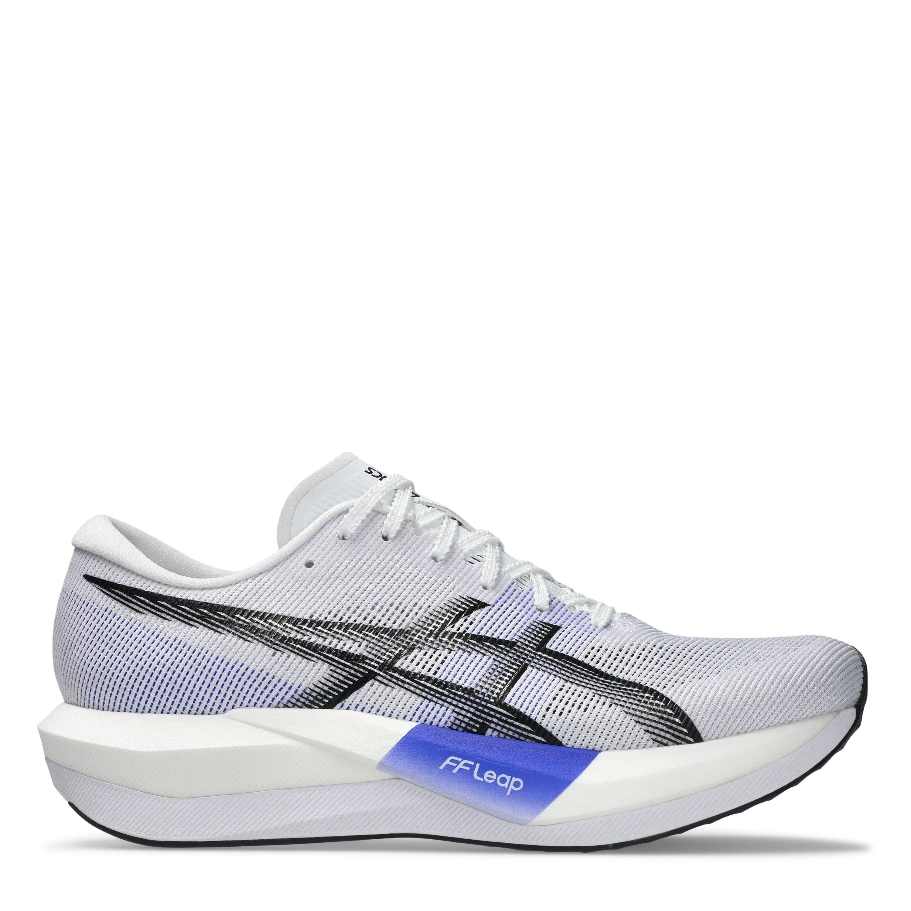 Asics Men's Magic Speed 5 Running Shoes - White/Black - 8.5 (43.5)