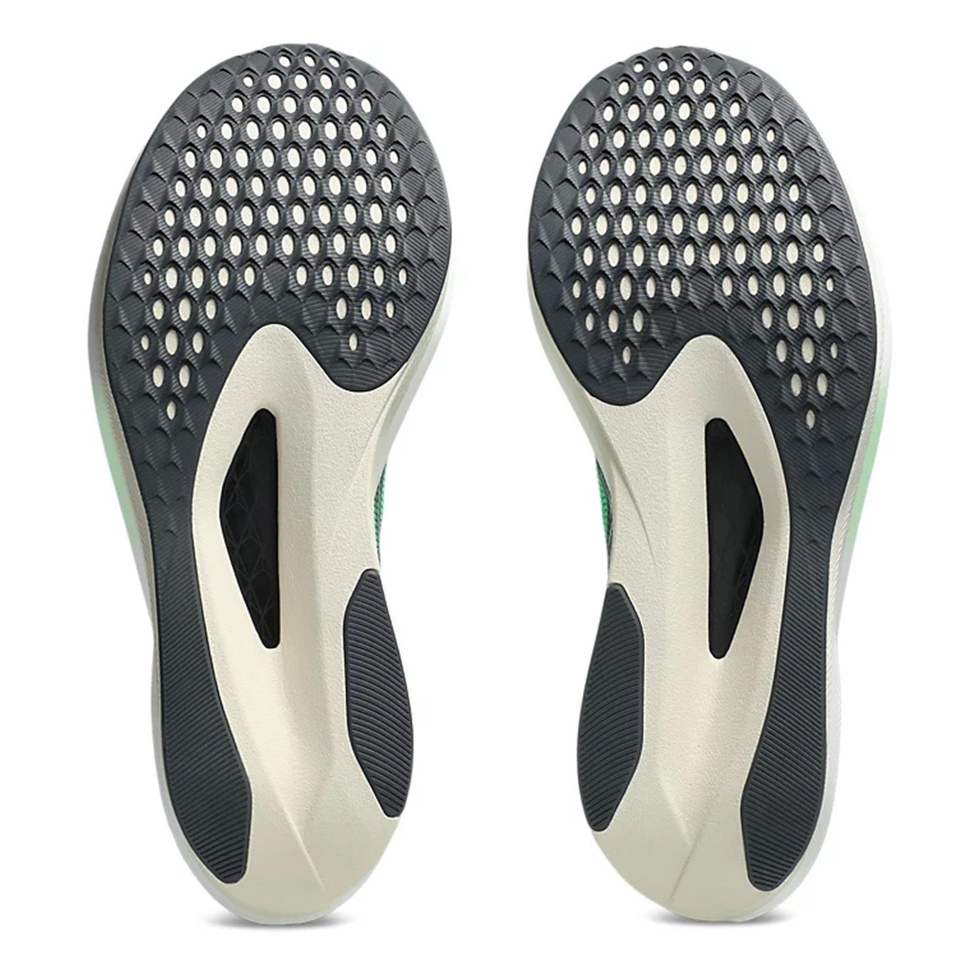 Green/Grey - Asics - Magic Speed 5 Road Running Shoes Mens - 4