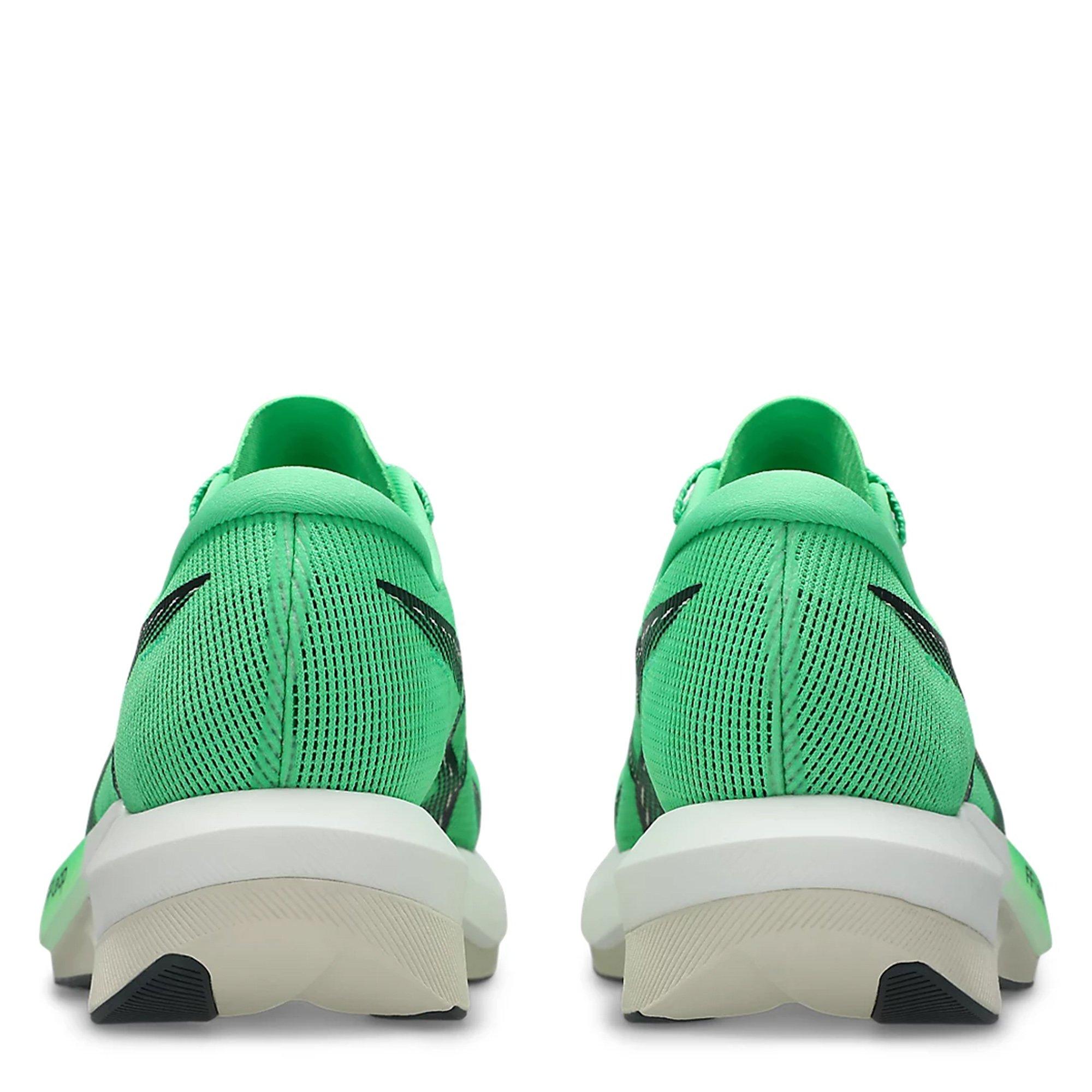 Green/Grey - Asics - Magic Speed 5 Road Running Shoes Mens - 7