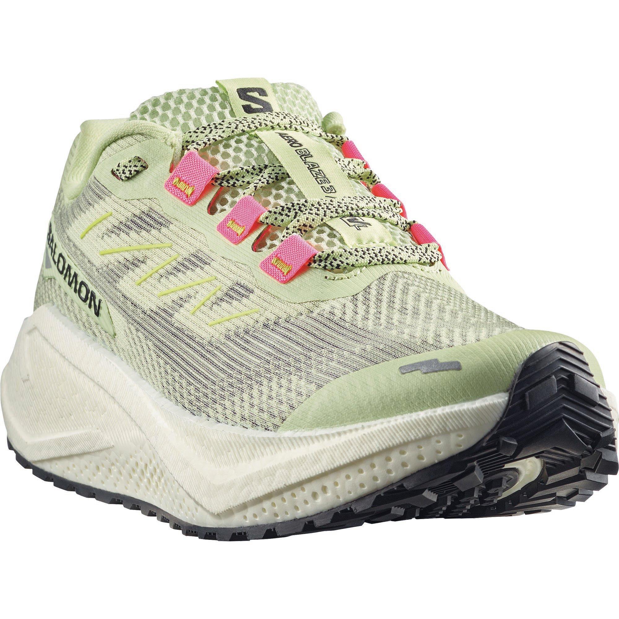 Lime/Cream - Salomon - Salomon Aero Blaze 3 Ld62 - 3