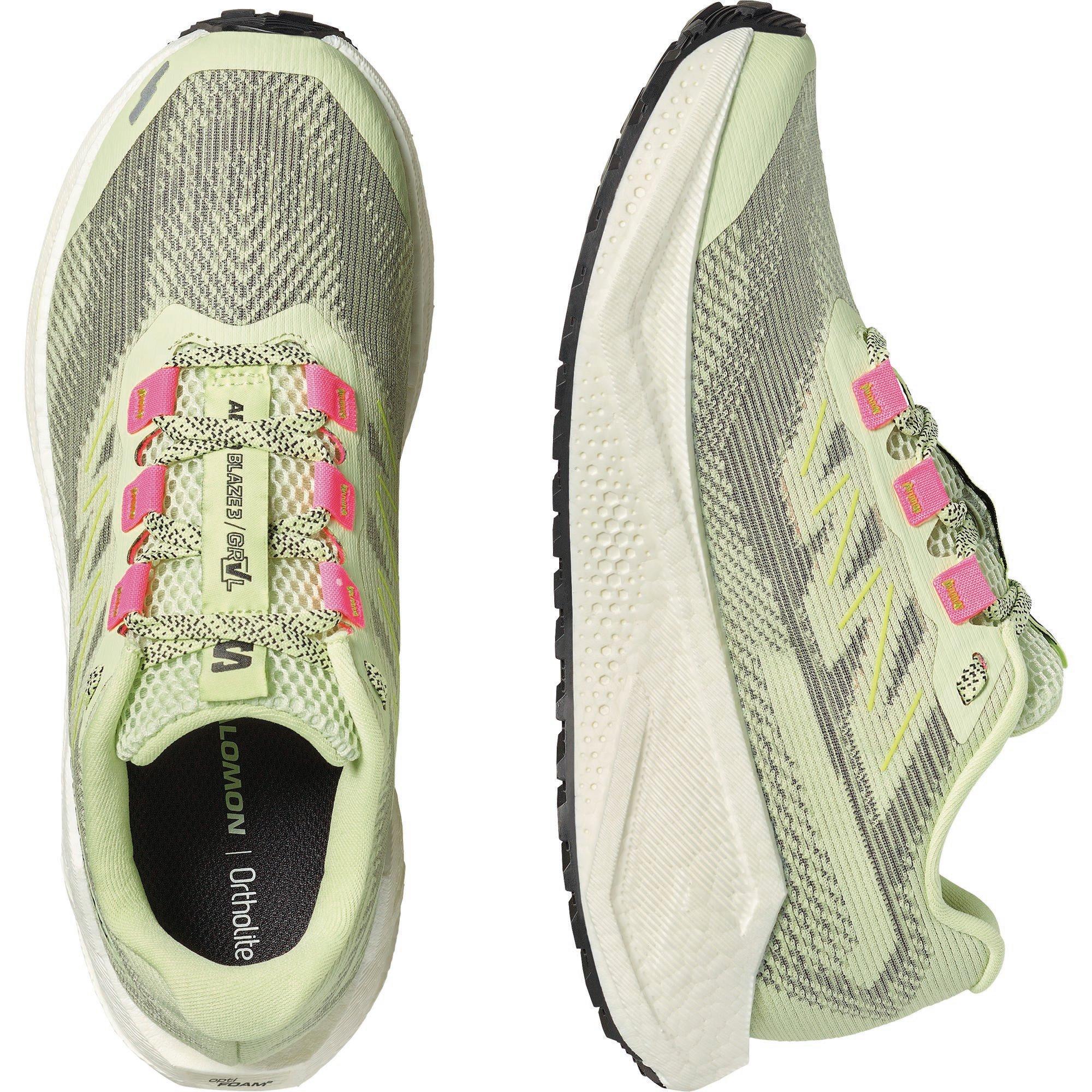 Lime/Cream - Salomon - Salomon Aero Blaze 3 Ld62 - 5