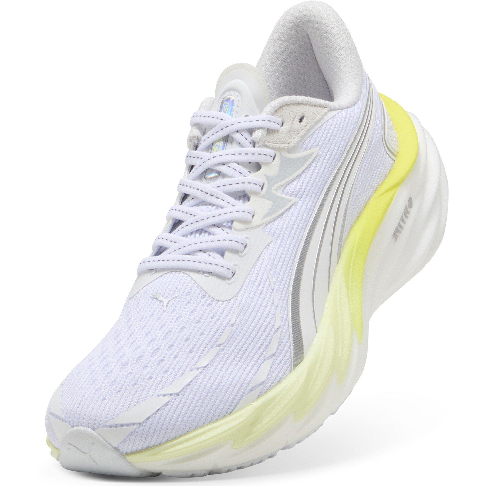 Wht/App.Spritz - Puma - Velocity NITRO 4 Womens Running Shoes - 6