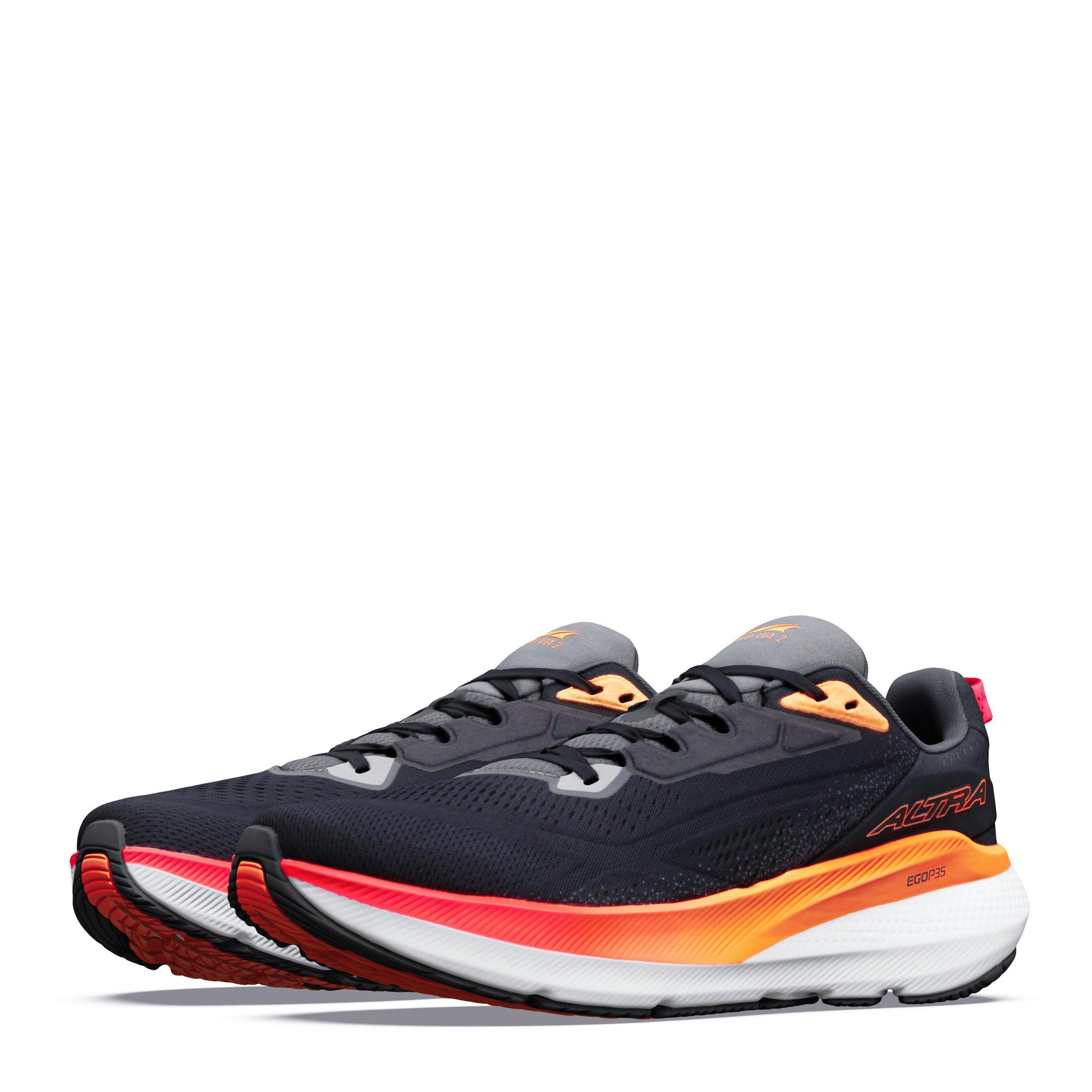 Blck/Orng/Wht - Altra - Men's FWD Via 2 Road Running Shoes - 5