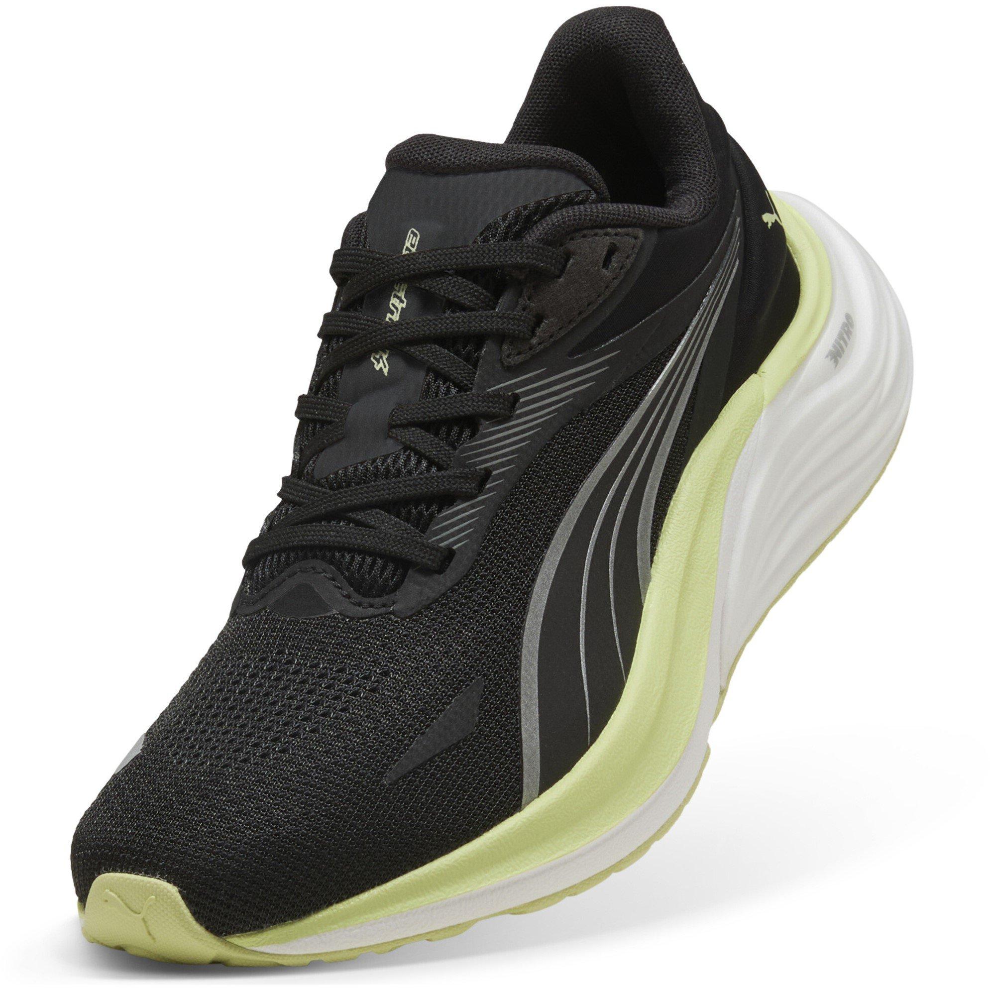 Blk/App Spritz - Puma - Electrify NITRO 4 Womens Running Shoes - 6