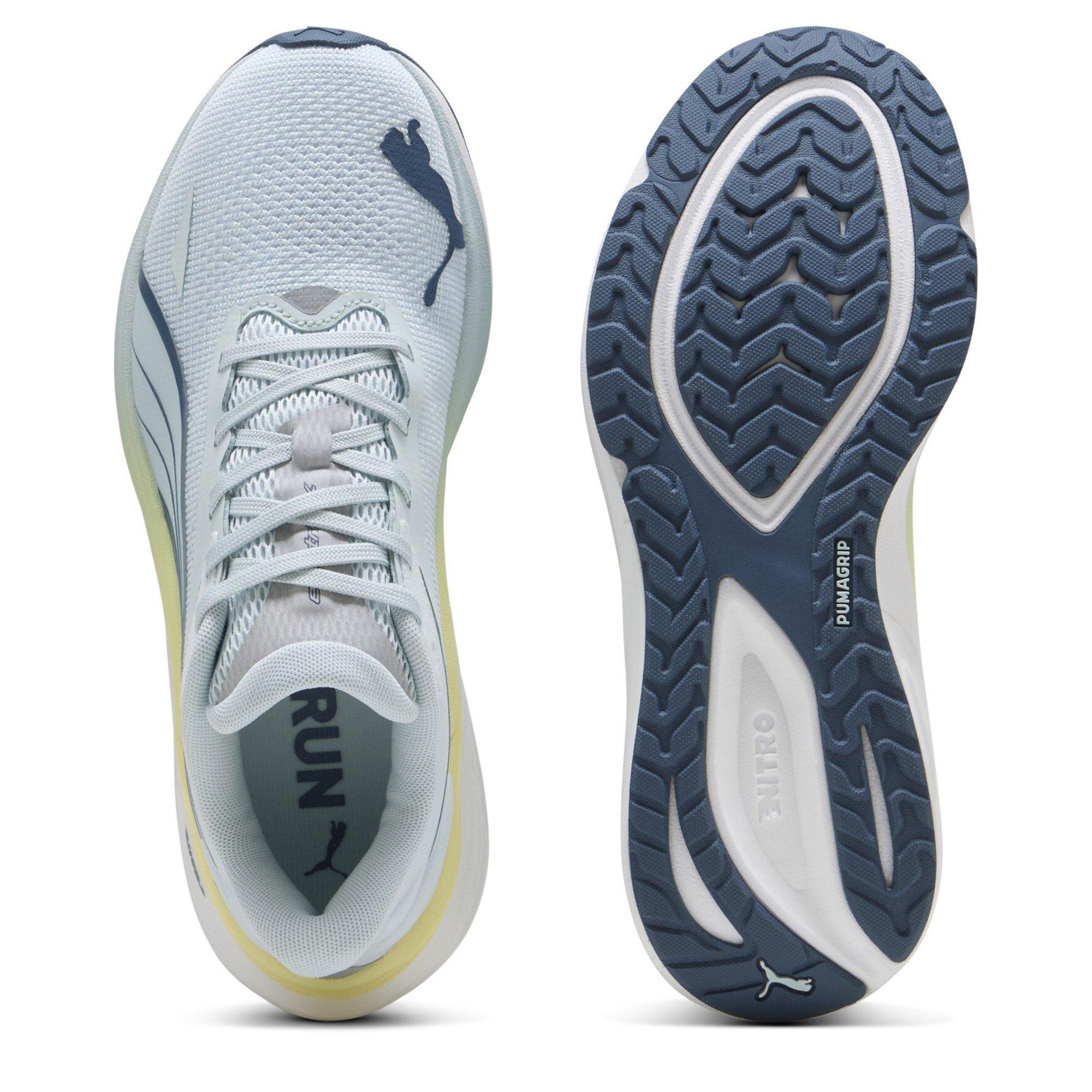 Sea/Indigo/Gray - Puma - Electrify NITRO 4 Womens Running Shoes - 3