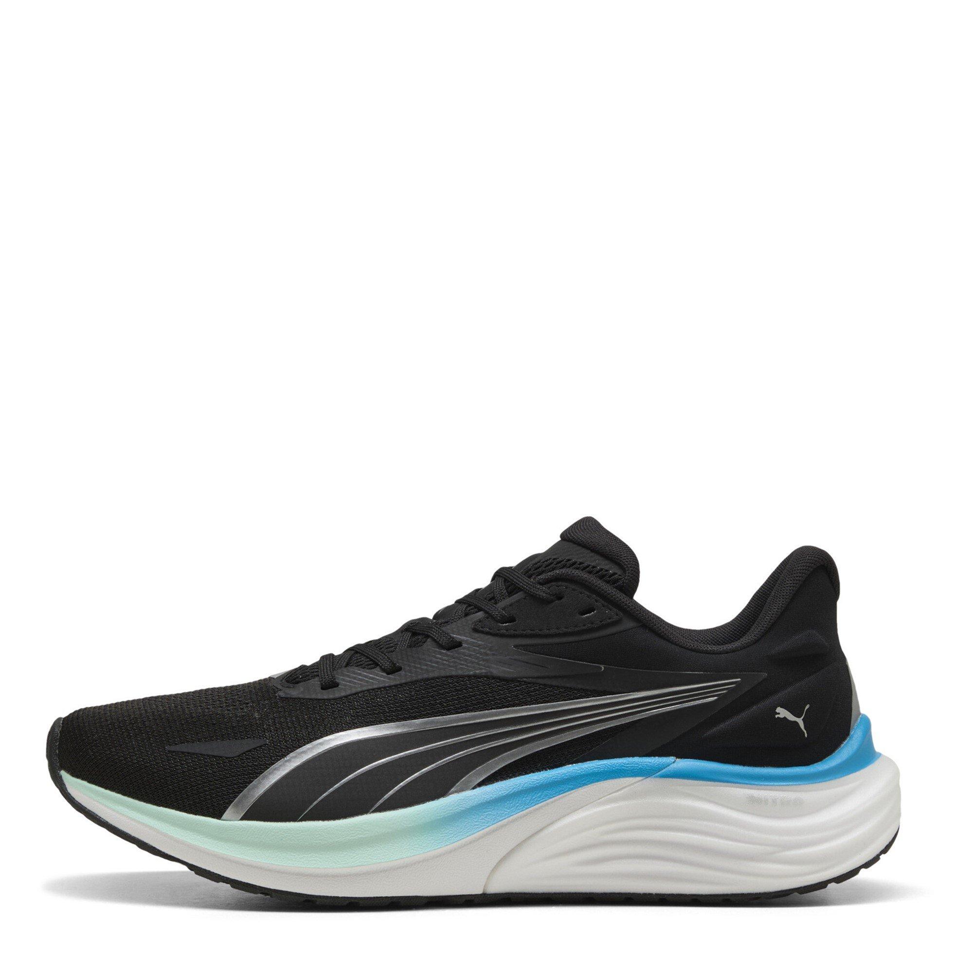 Black/Mint/Blue - Puma - Electrify NITRO 4 Mens Running Shoes - 2
