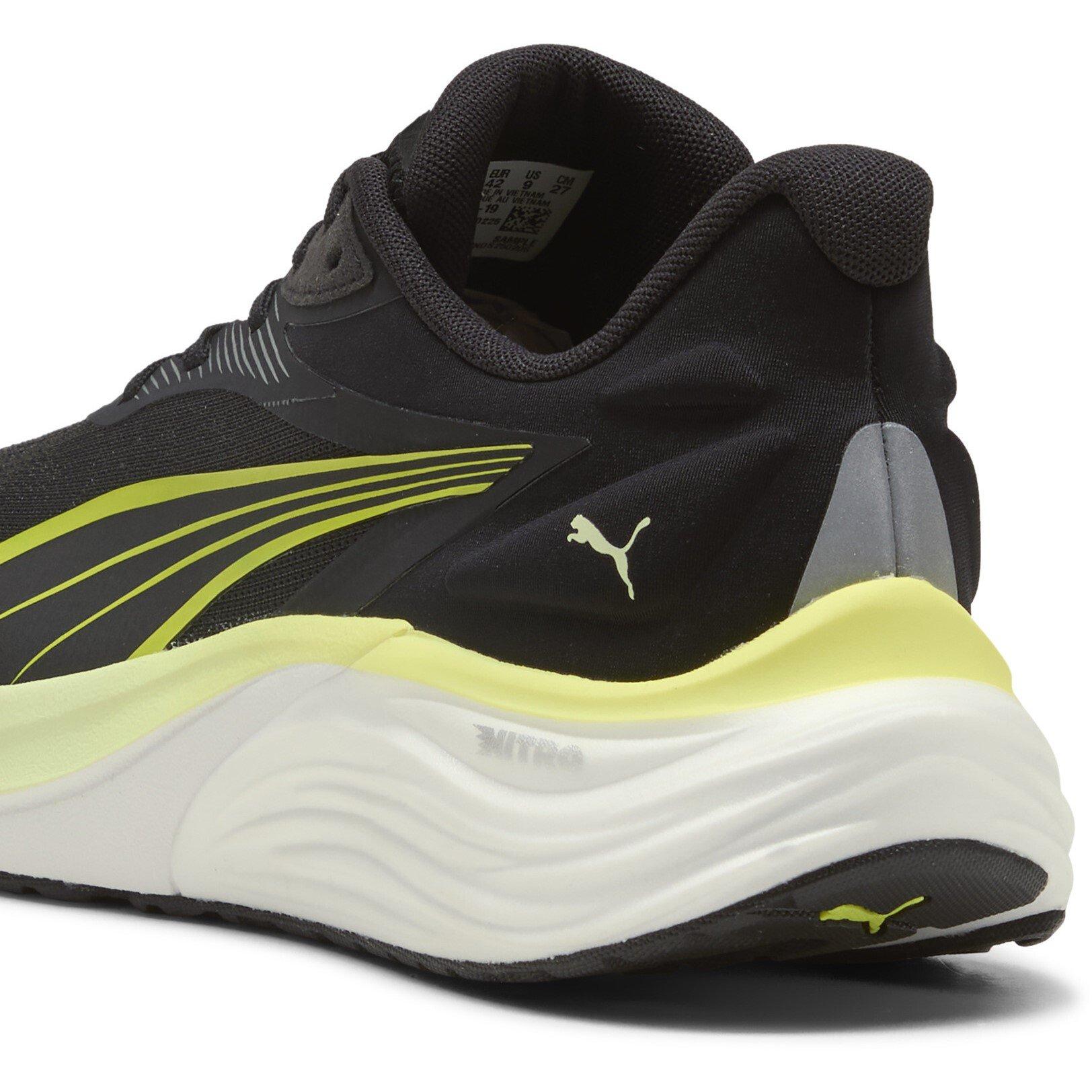 Blk/Spritz/Lime - Puma - Electrify NITRO 4 Mens Running Shoes - 5