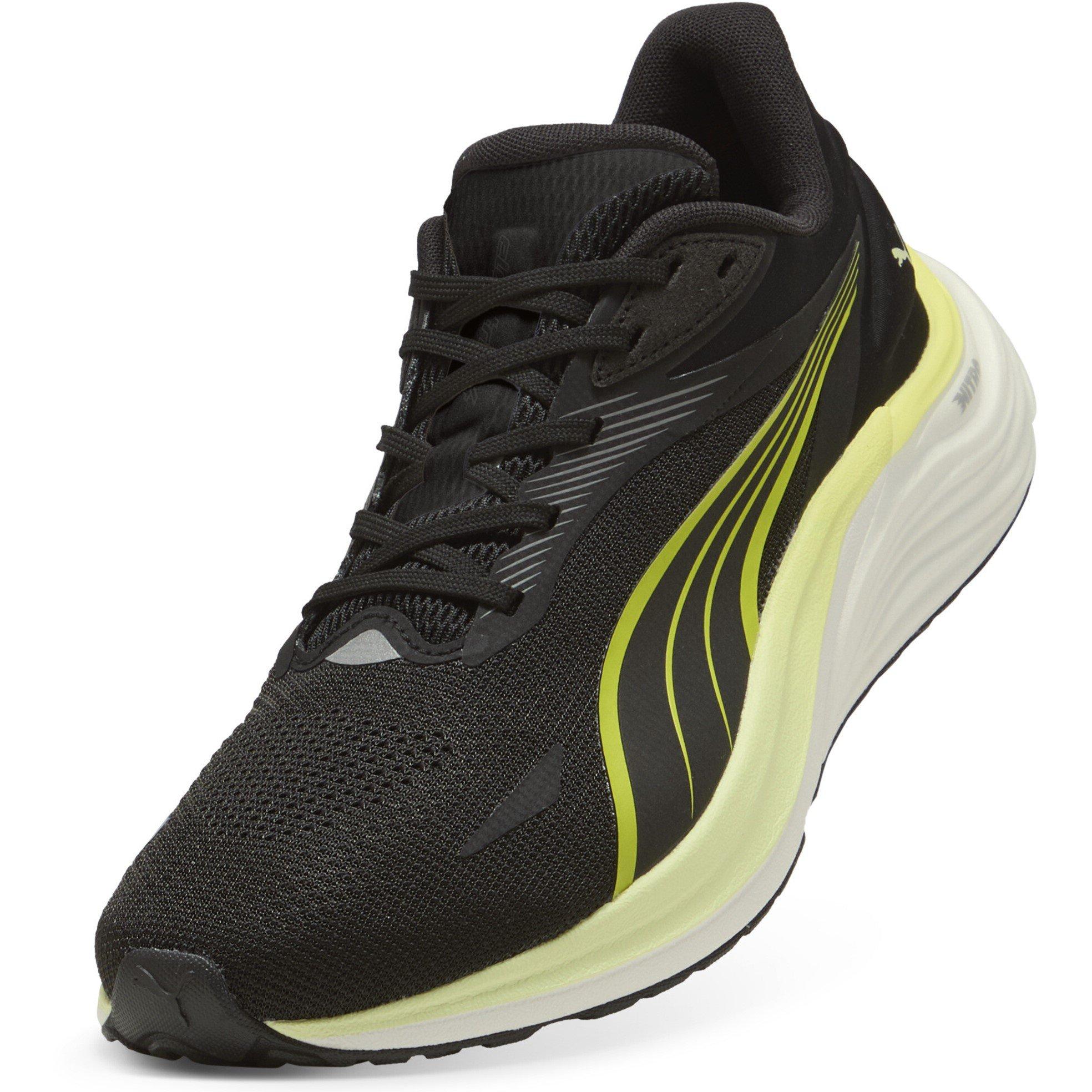Blk/Spritz/Lime - Puma - Electrify NITRO 4 Mens Running Shoes - 6
