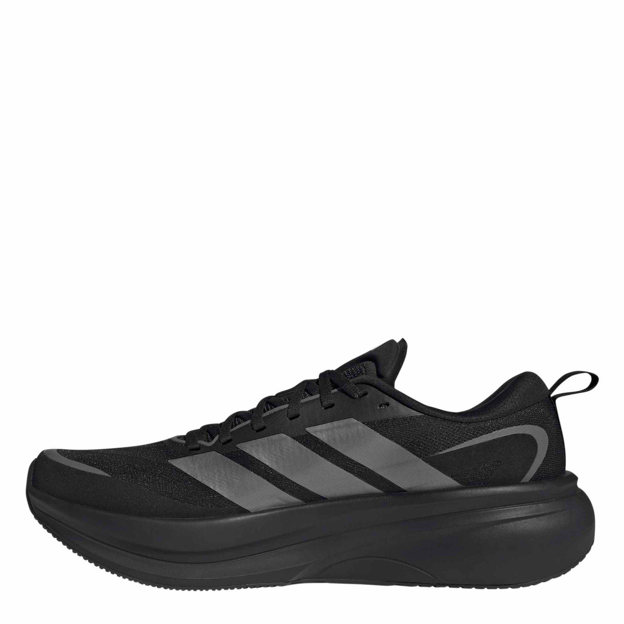Black/Iron/Grey - adidas - Men's Supernova Glide Road Running Shoes - 2