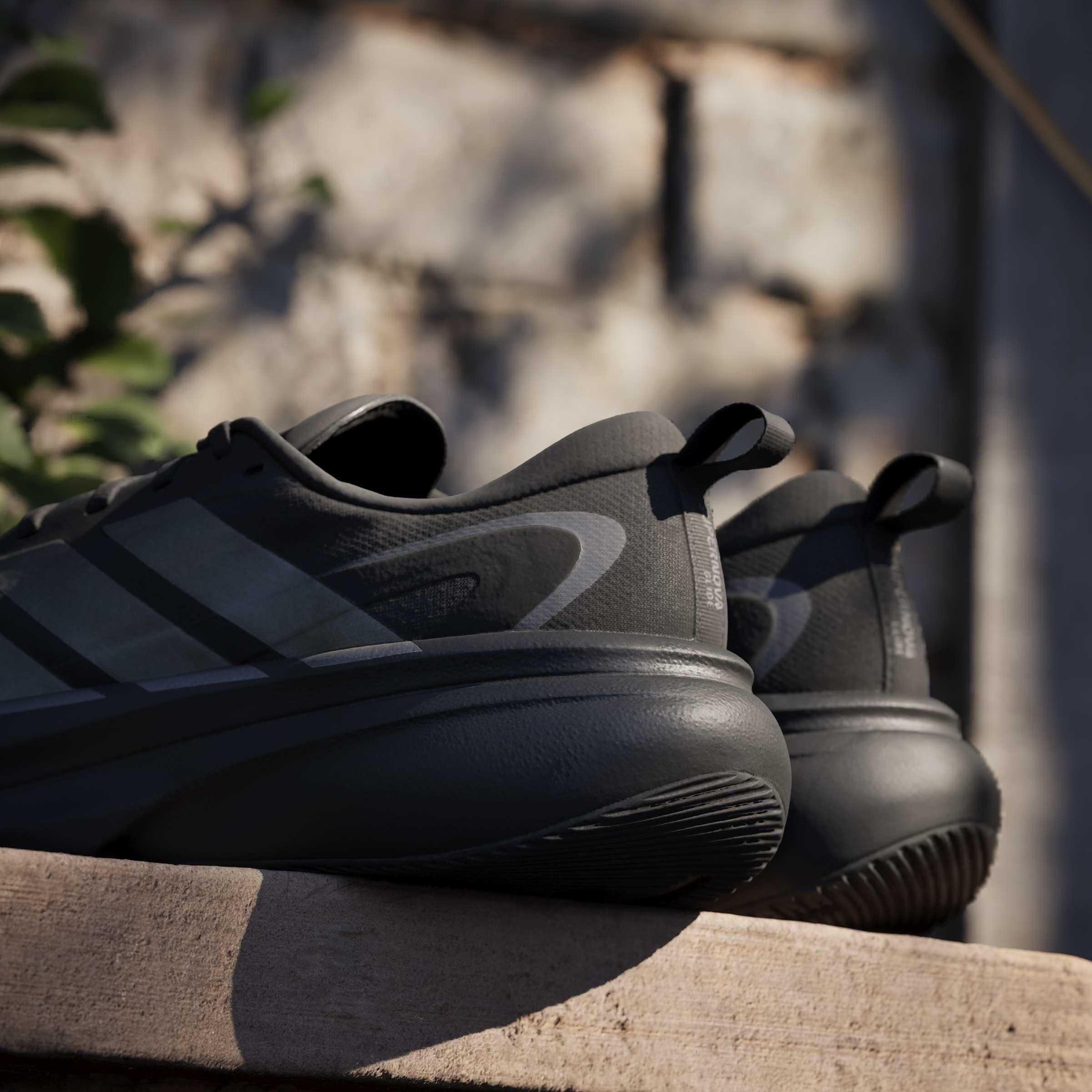 Black/Iron/Grey - adidas - Men's Supernova Glide Road Running Shoes - 16