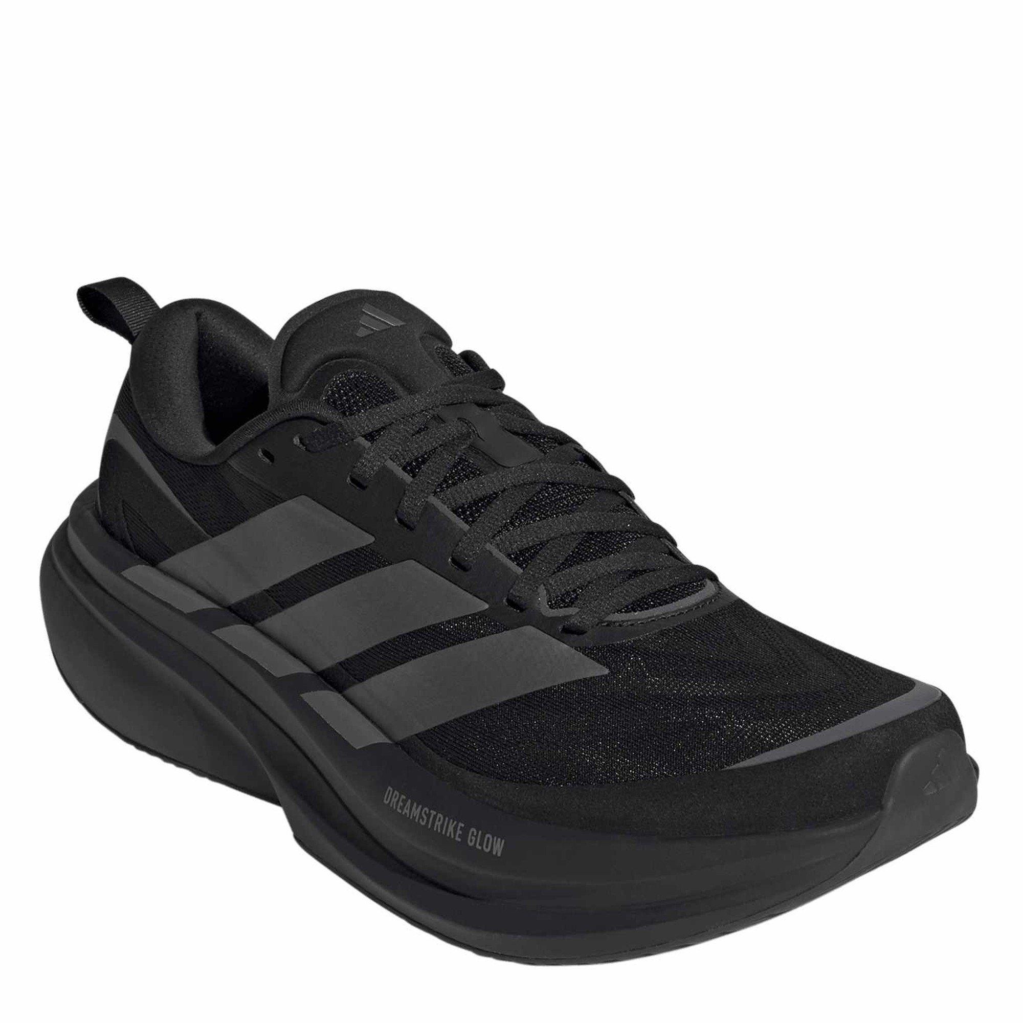 Black/Iron/Grey - adidas - Men's Supernova Glide Road Running Shoes - 3