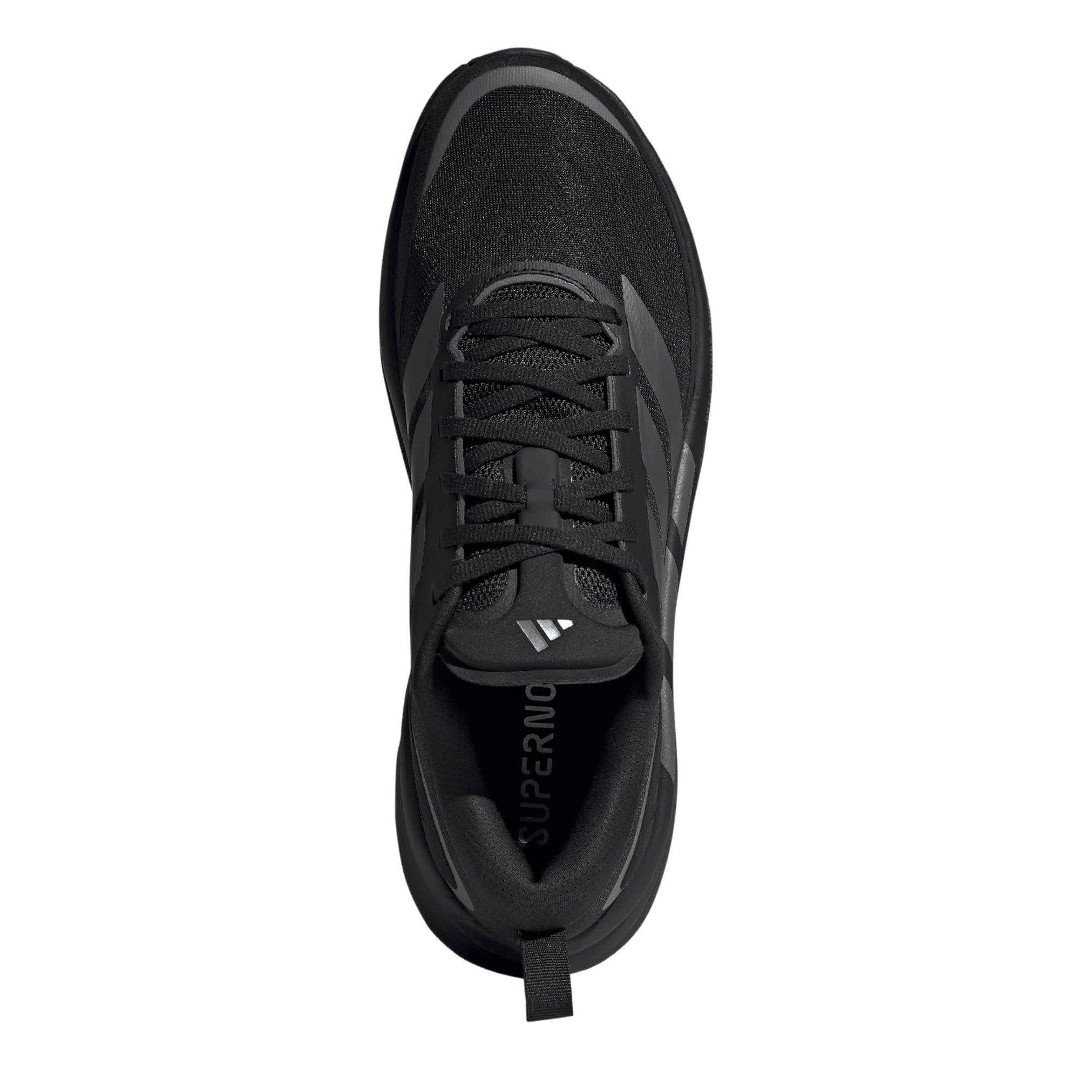Black/Iron/Grey - adidas - Men's Supernova Glide Road Running Shoes - 5