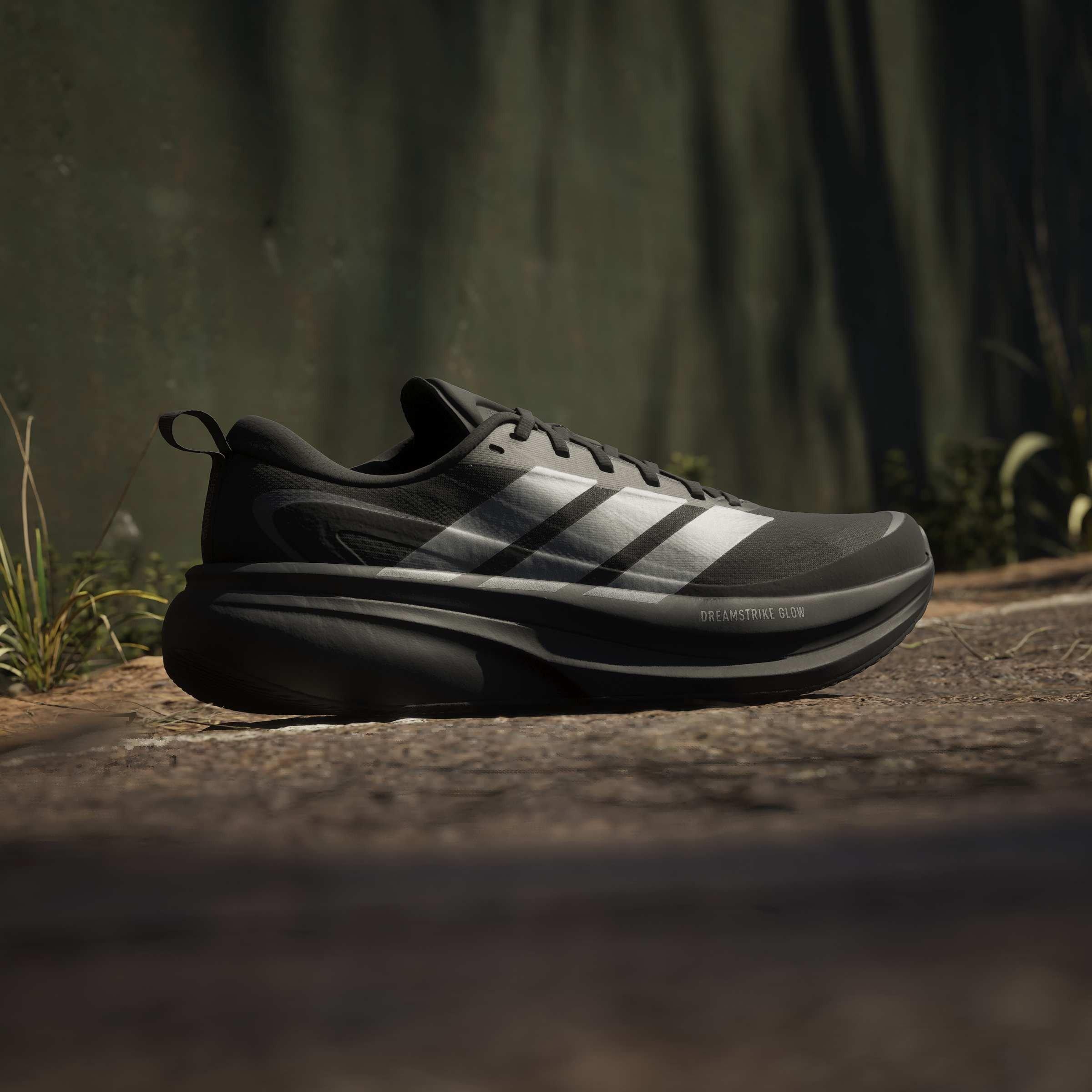Black/Iron/Grey - adidas - Men's Supernova Glide Road Running Shoes - 9