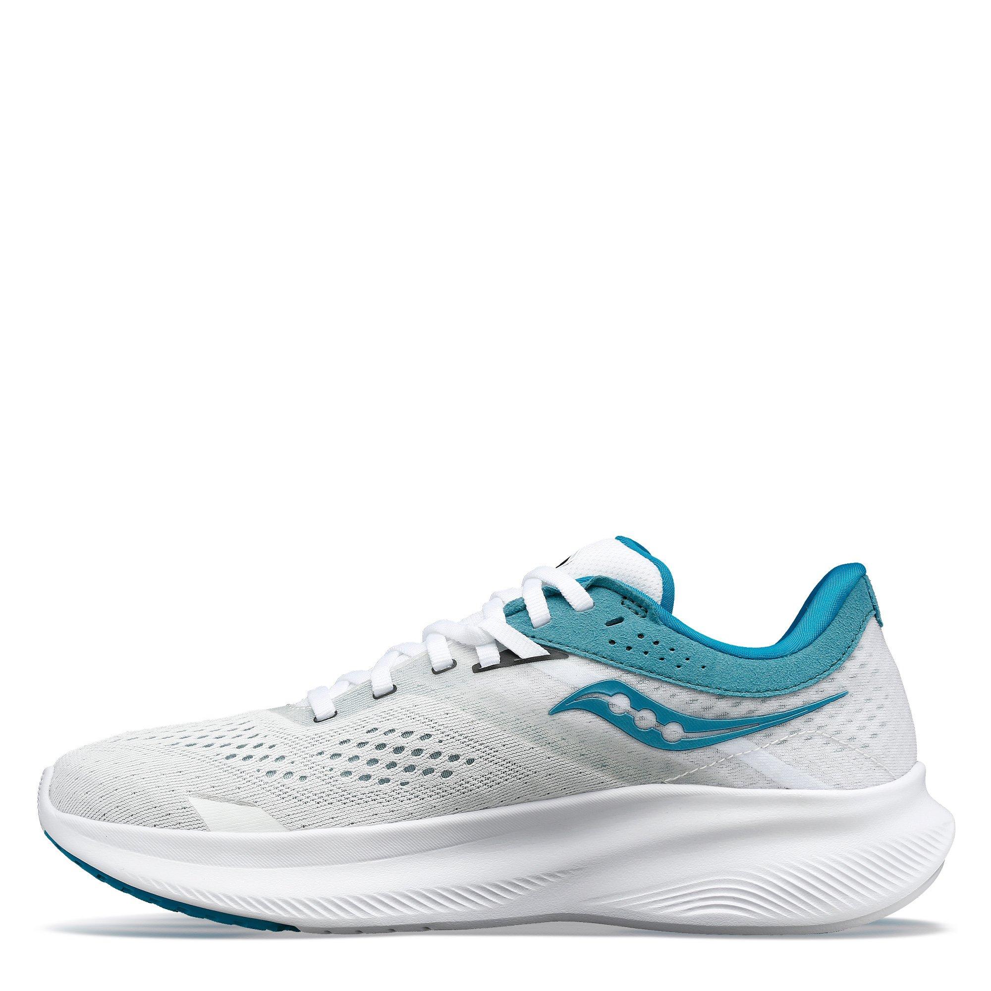 White / Ink - Saucony - Saucony Ride 16 Womens Running Shoes - 2