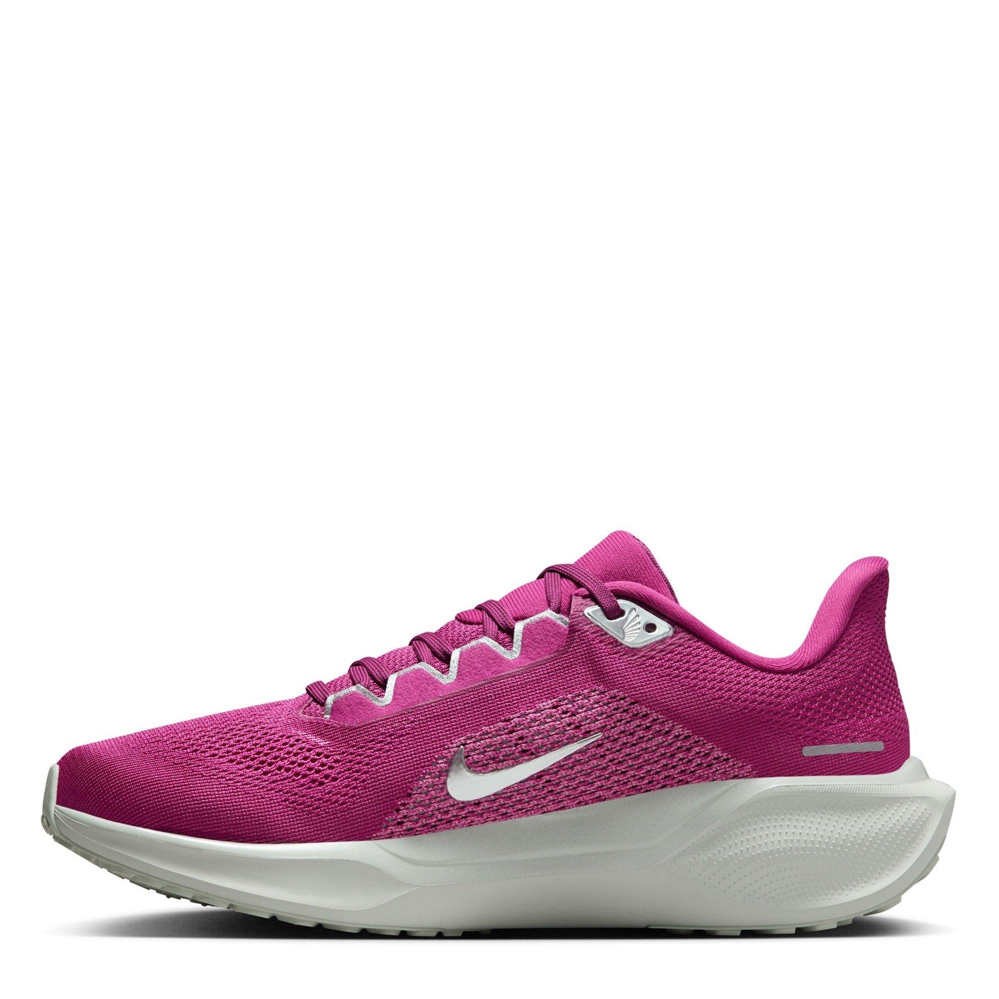 Fuchsia/Silver - Nike - Pegasus 41 Prm Women'S Road Running Shoes Womens - 2