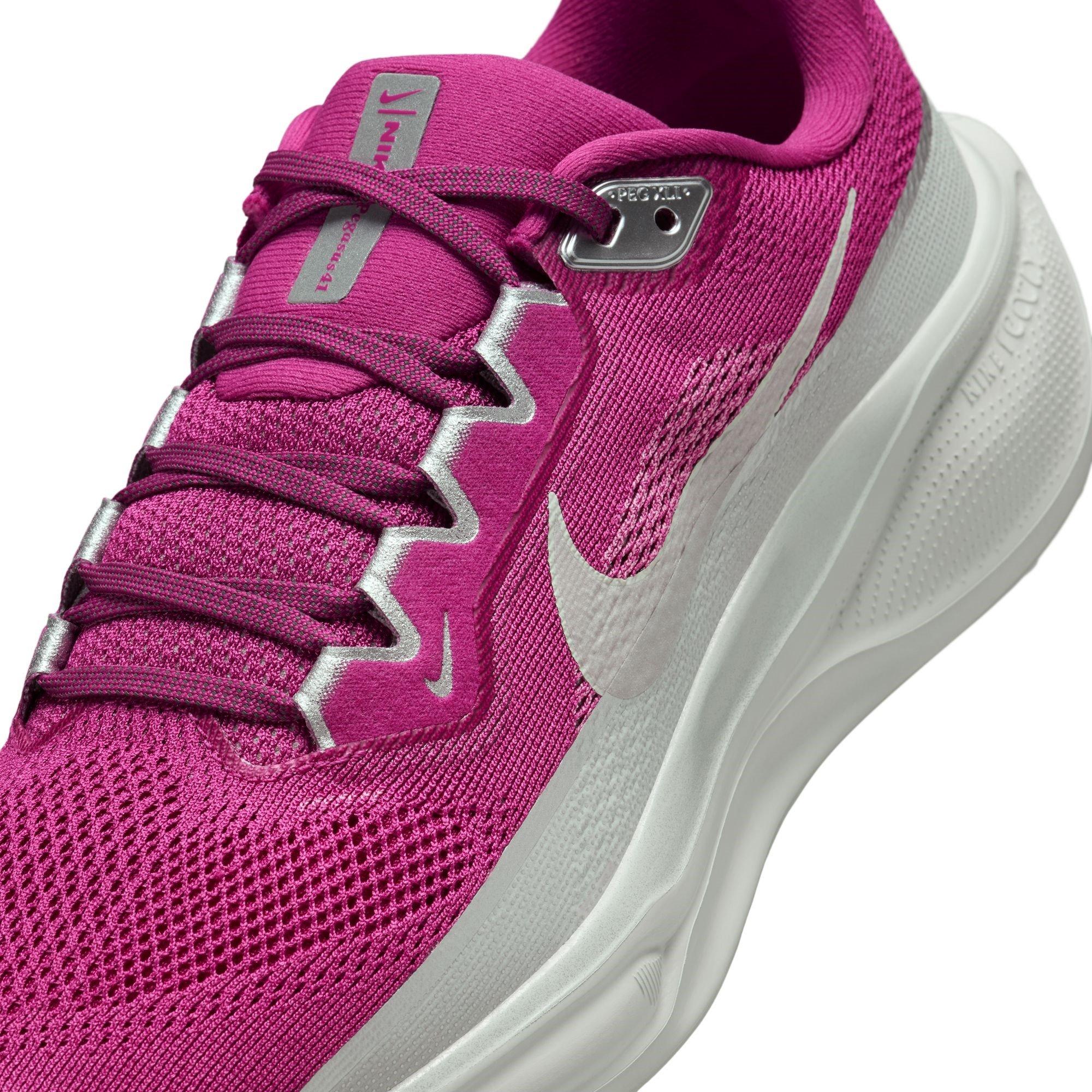 Fuchsia/Silver - Nike - Pegasus 41 Prm Women'S Road Running Shoes Womens - 7