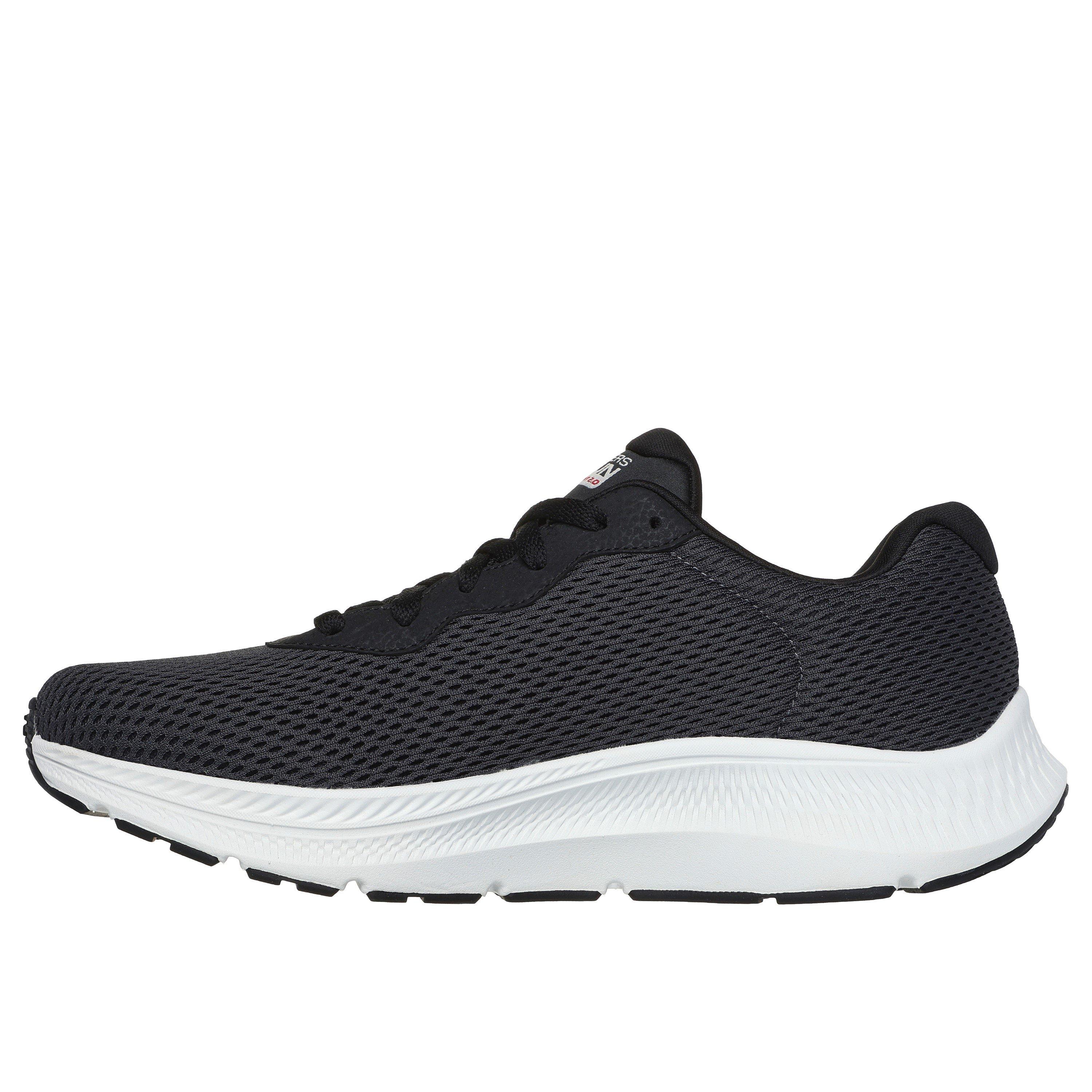 Houtskool/Rood - Skechers - Basic Runners - 2