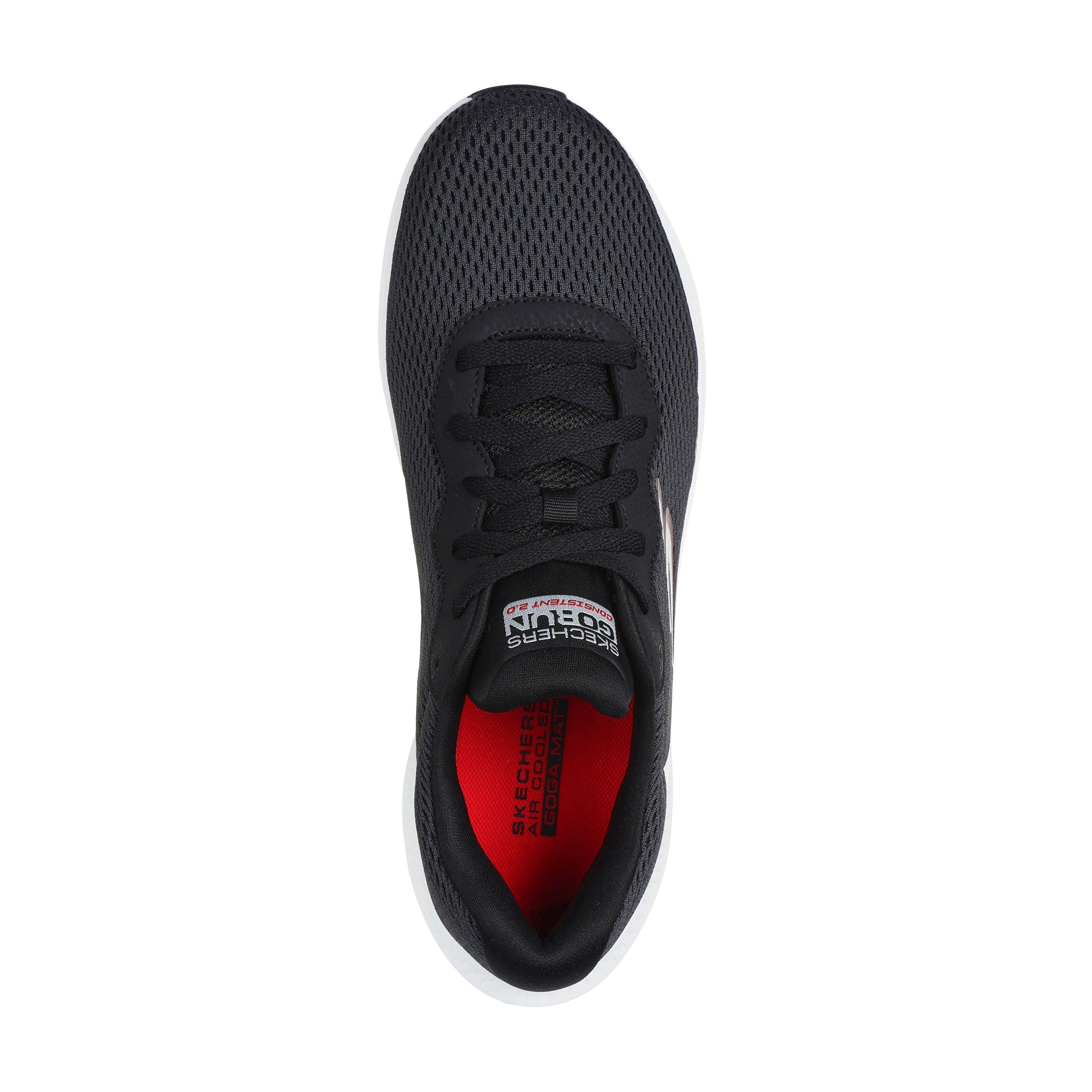Houtskool/Rood - Skechers - Basic Runners - 5