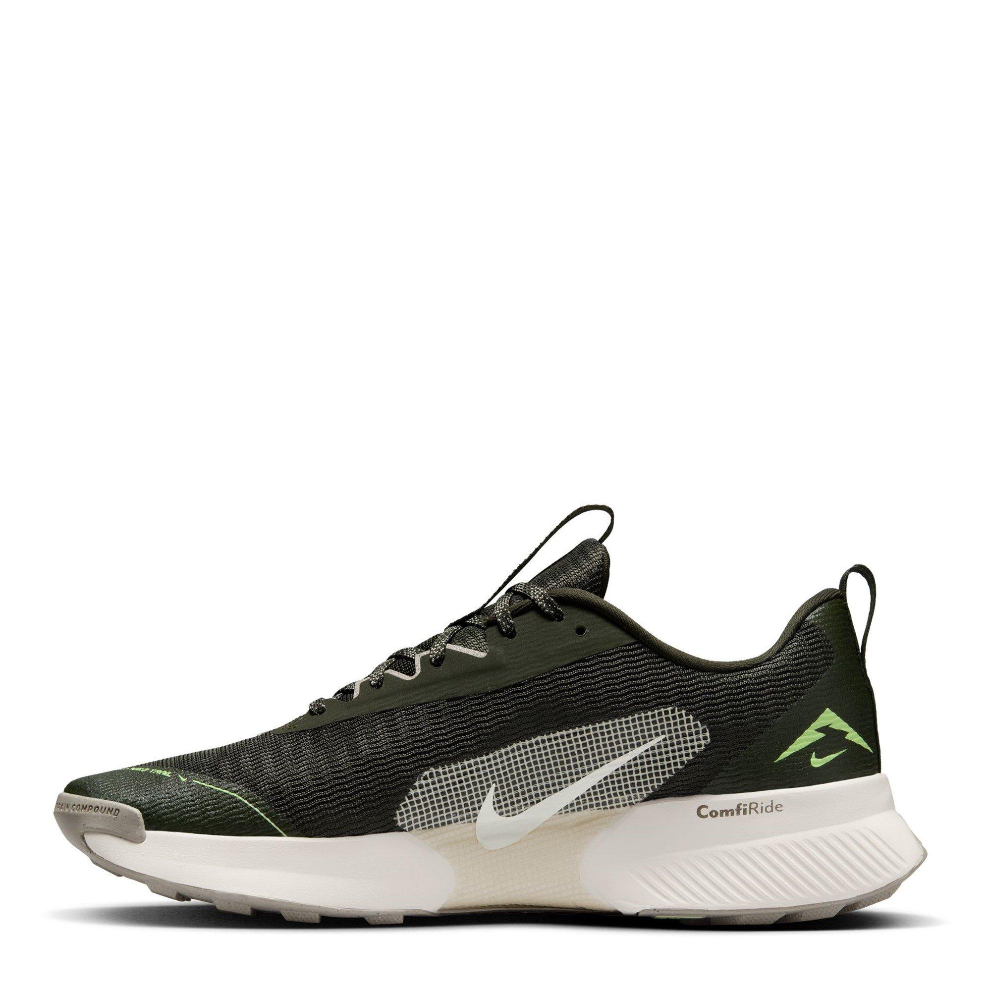 Sequoia/Black - Nike - Juniper Trail 3 Running Trainers Mens - 2