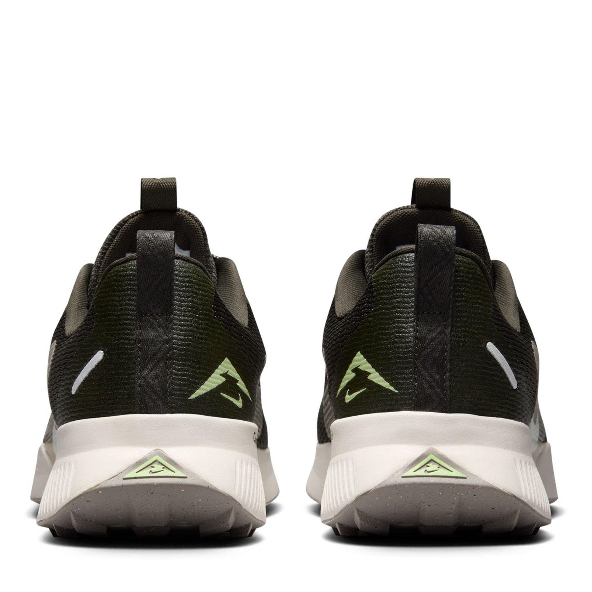 Sequoia/Black - Nike - Juniper Trail 3 Running Trainers Mens - 5