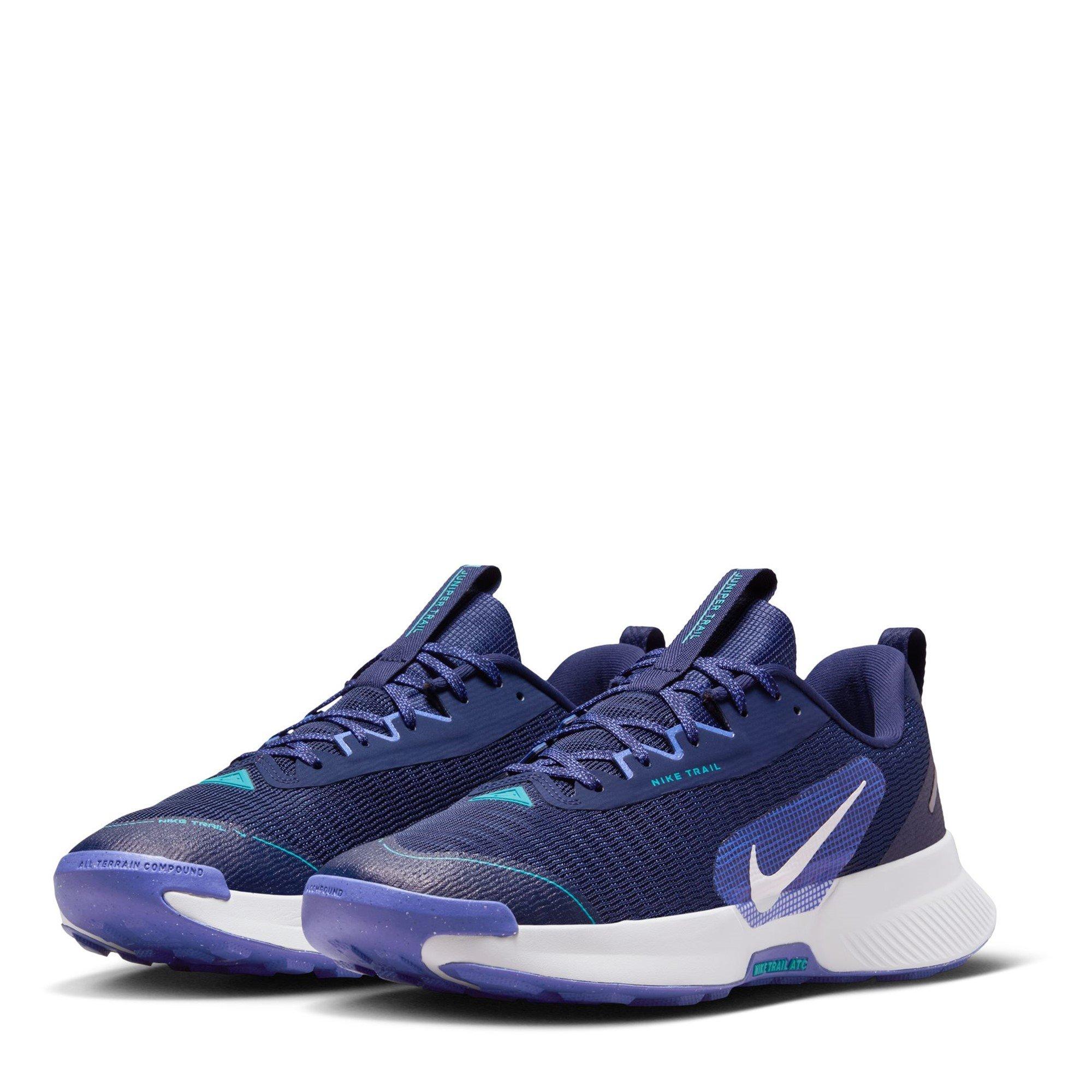 Ponoćno plava - Nike - Juniper Trail 3 Running Trainers Mens - 4