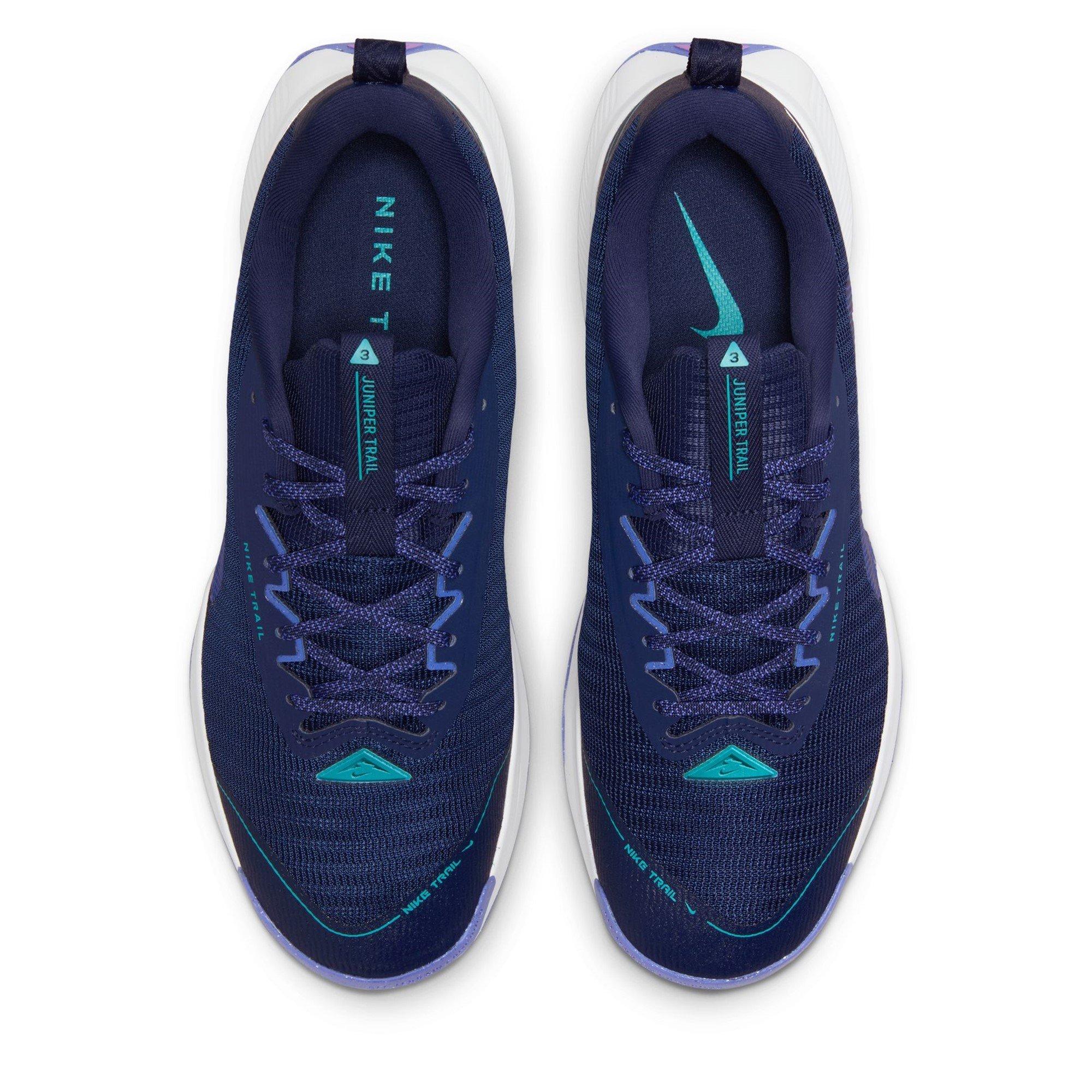 Ponoćno plava - Nike - Juniper Trail 3 Running Trainers Mens - 6