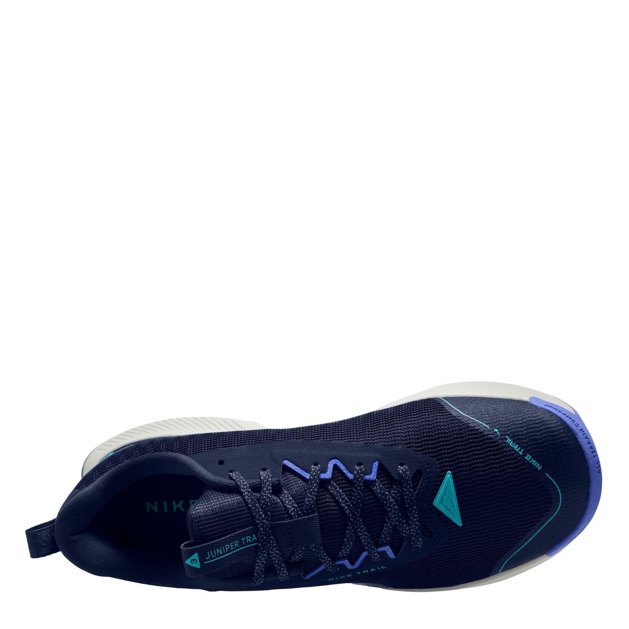 Ponoćno plava - Nike - Juniper Trail 3 Running Trainers Mens - 9