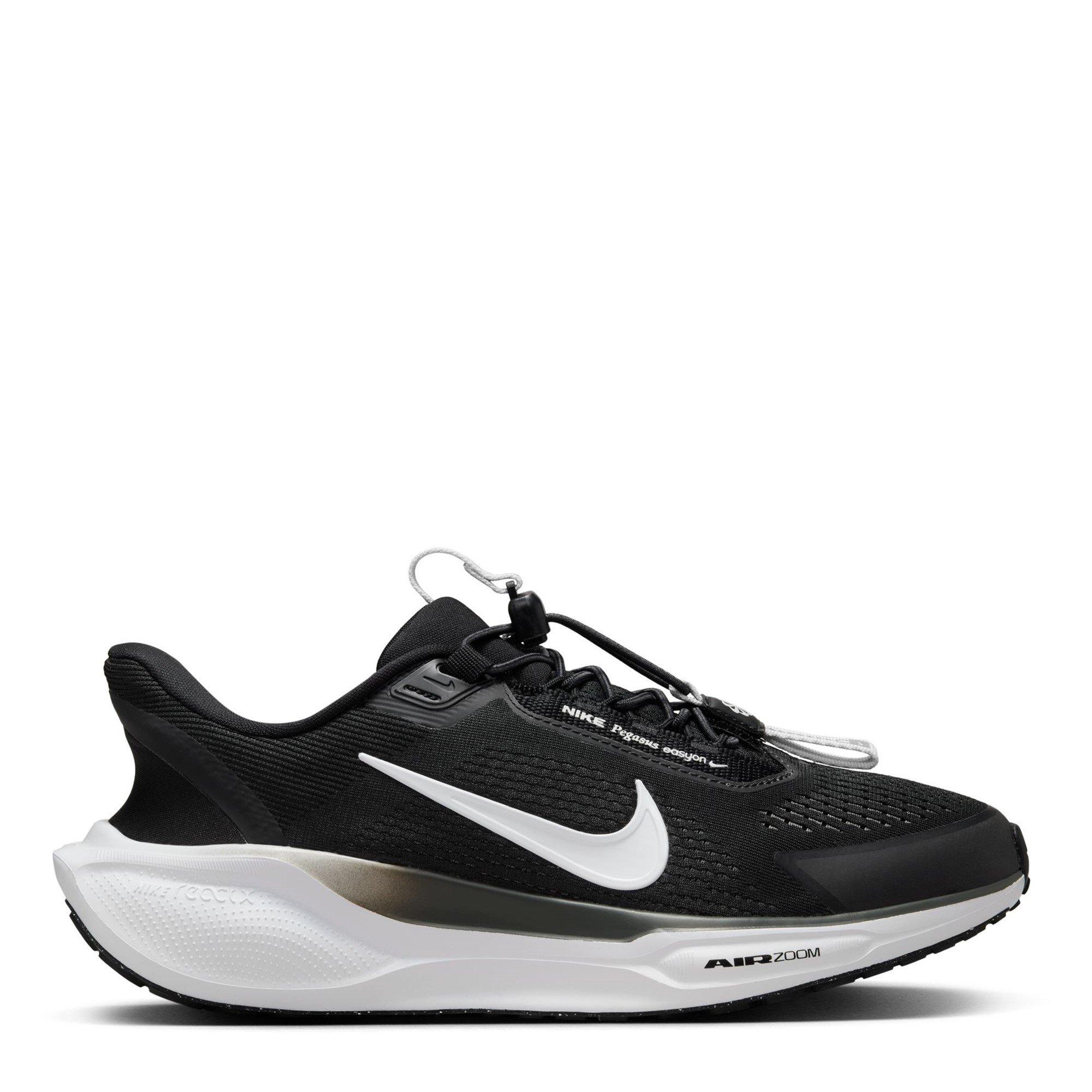 Black - Nike - Pegasus EasyOn Road Running Shoes Womens - 1