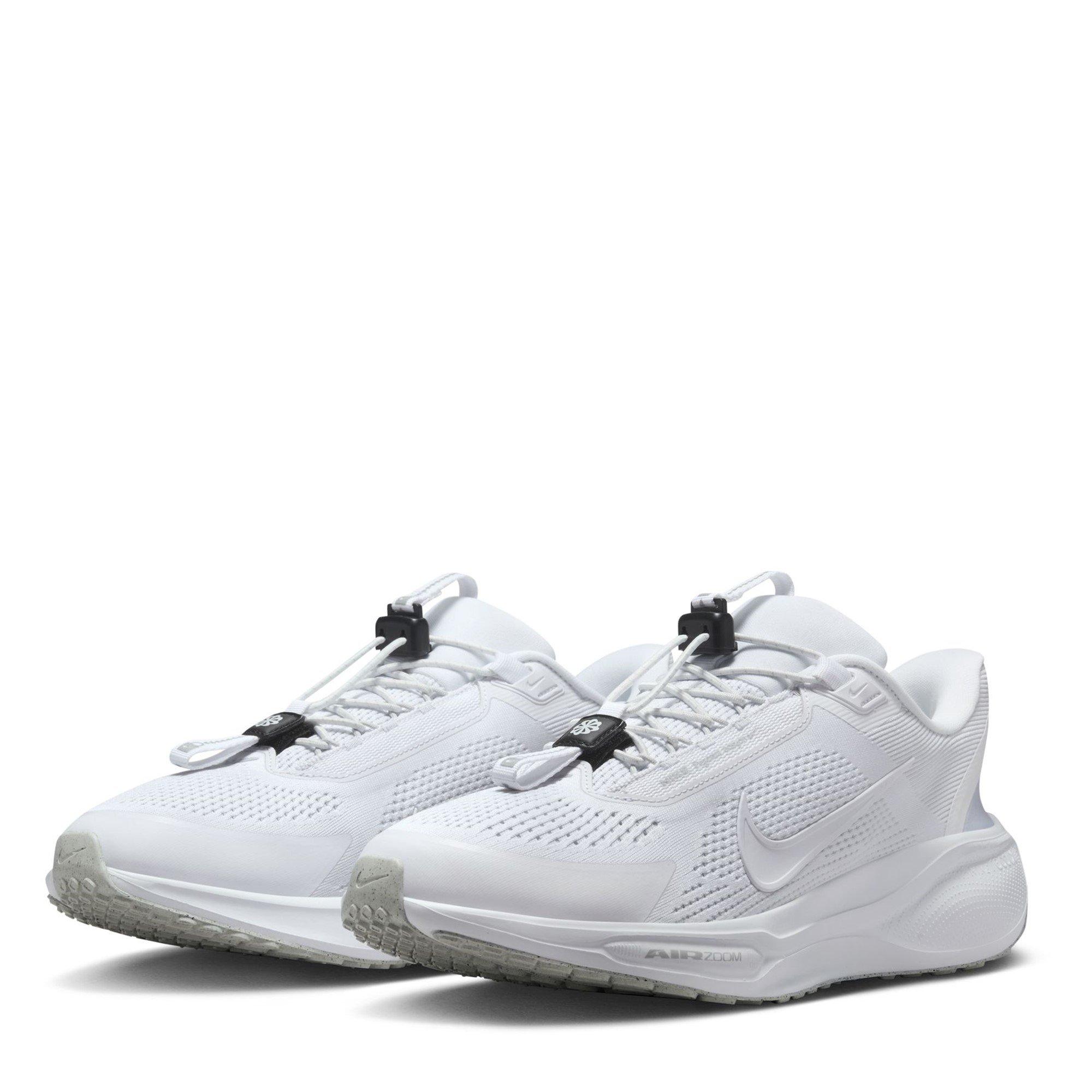 Wht/Pltnm-Grey - Nike - Pegasus Easyon Road Running Shoes Mens - 4