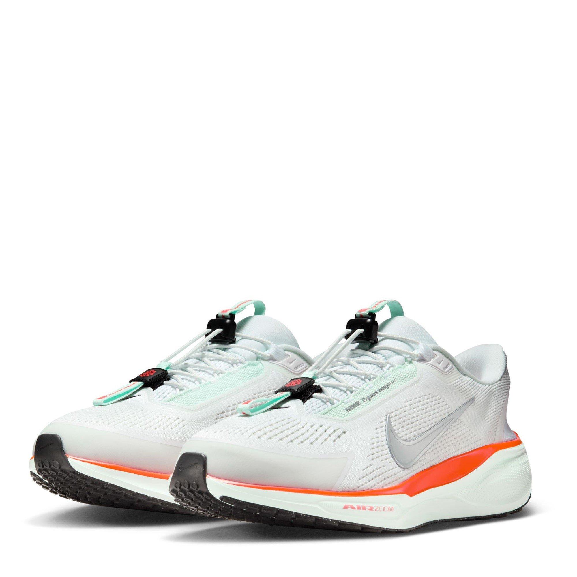 Wht/Mtl Silv - Nike - Pegasus Easyon Road Running Shoes Mens - 4